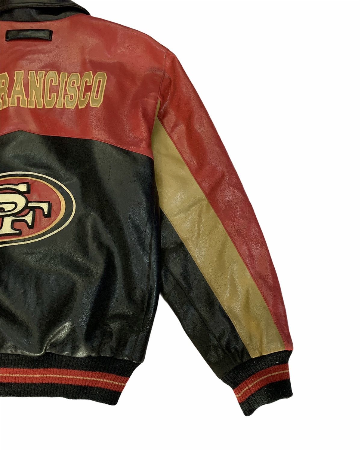 NFL 🔥VTG SF 49ers NFL STADIUM JACKETS Size US XL / EU 56 / 4 - 2 Thumbnail