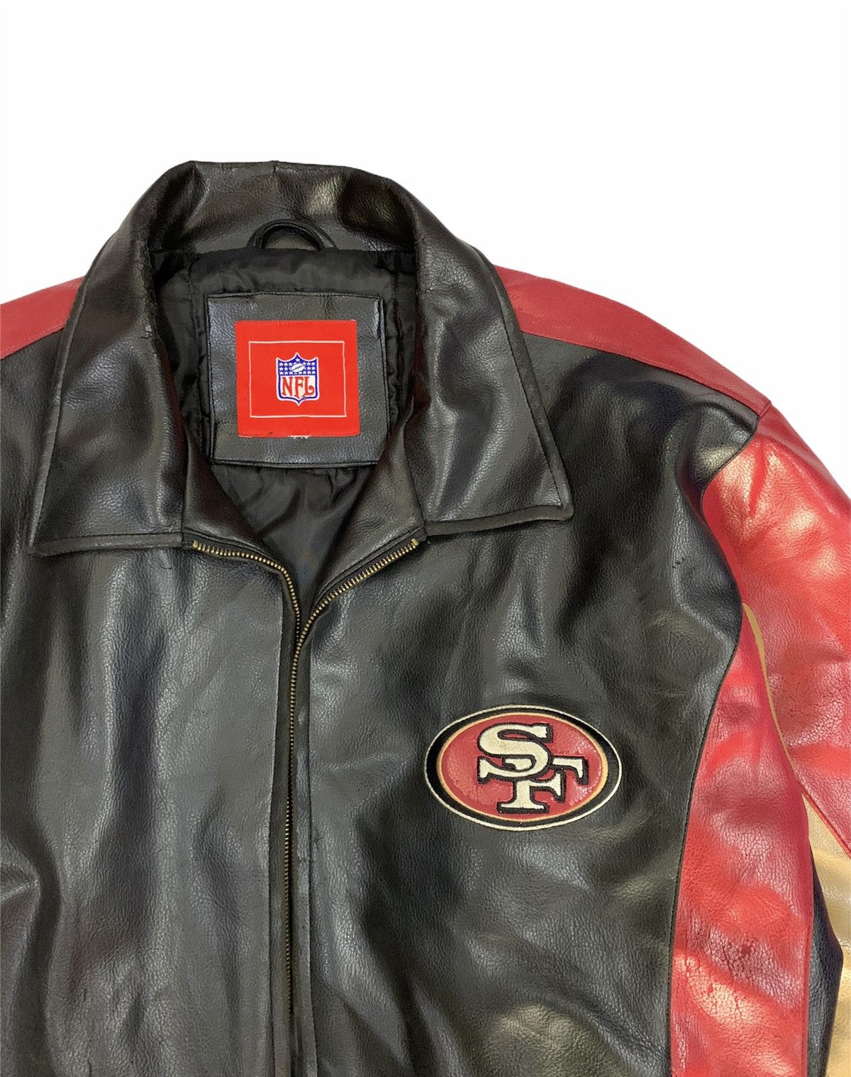 NFL 🔥VTG SF 49ers NFL STADIUM JACKETS Size US XL / EU 56 / 4 - 4 Thumbnail
