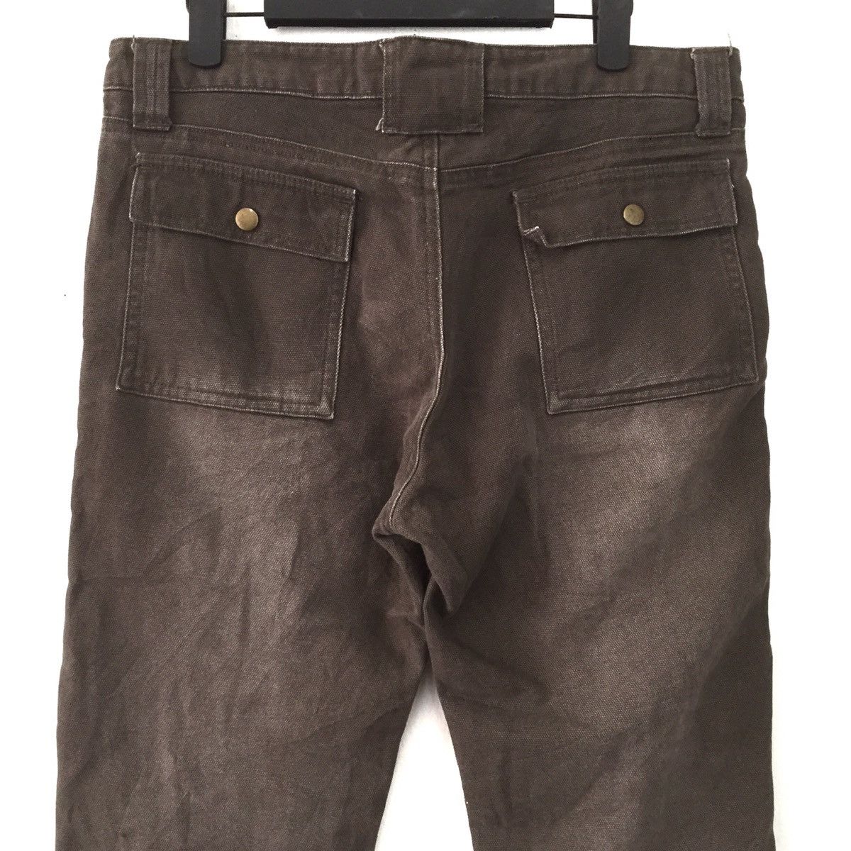 Japanese Brand 🔥🔥 Rare Super voice bush pants / cargo pants military style Size US 32 / EU 48 - 4 Thumbnail