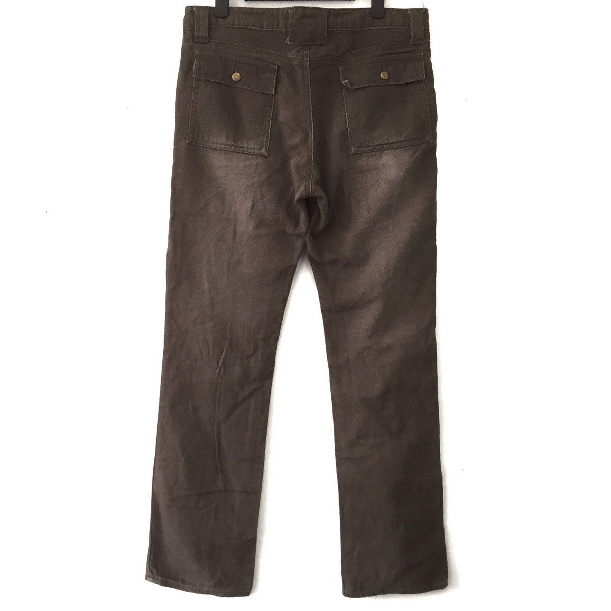 Japanese Brand 🔥🔥 Rare Super voice bush pants / cargo pants military style Size US 32 / EU 48 - 5 Thumbnail
