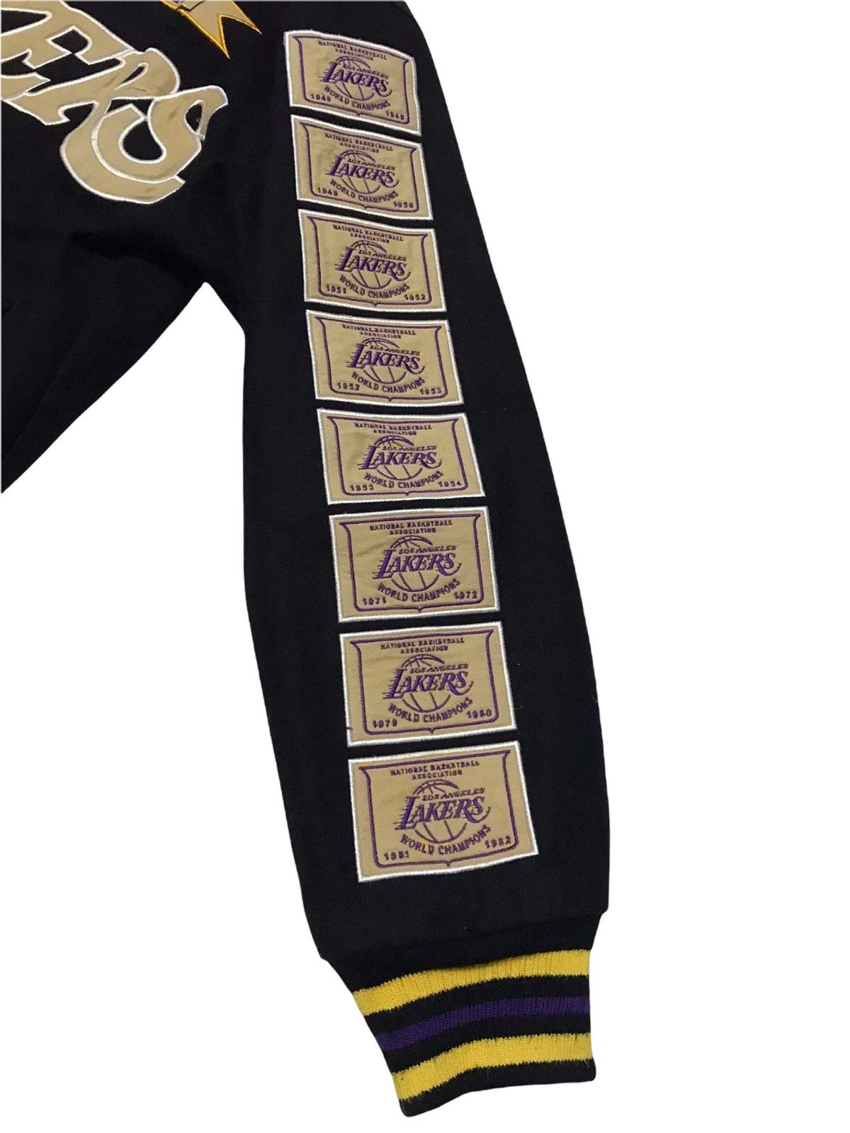 Jeff Hamilton × NBA 🔥RARE JEFF HAMILTON L.A LAKERS REVERSIBLE VARSITY JACKETS Size US M / EU 48-50 / 2 - 6 Thumbnail