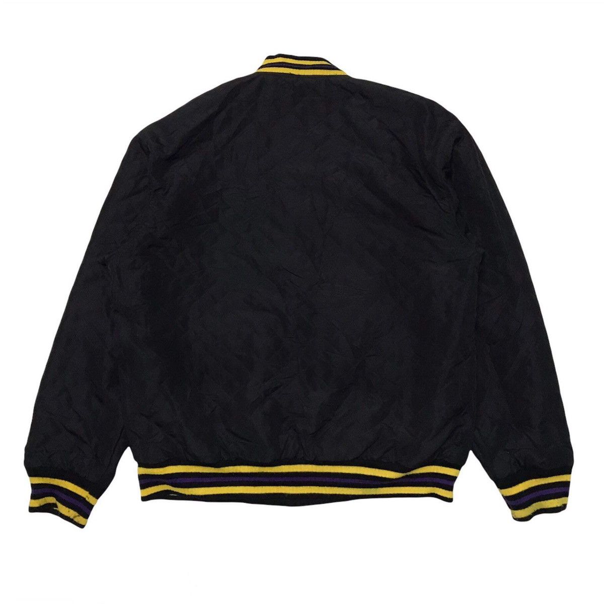 Jeff Hamilton × NBA 🔥RARE JEFF HAMILTON L.A LAKERS REVERSIBLE VARSITY JACKETS Size US M / EU 48-50 / 2 - 4 Thumbnail
