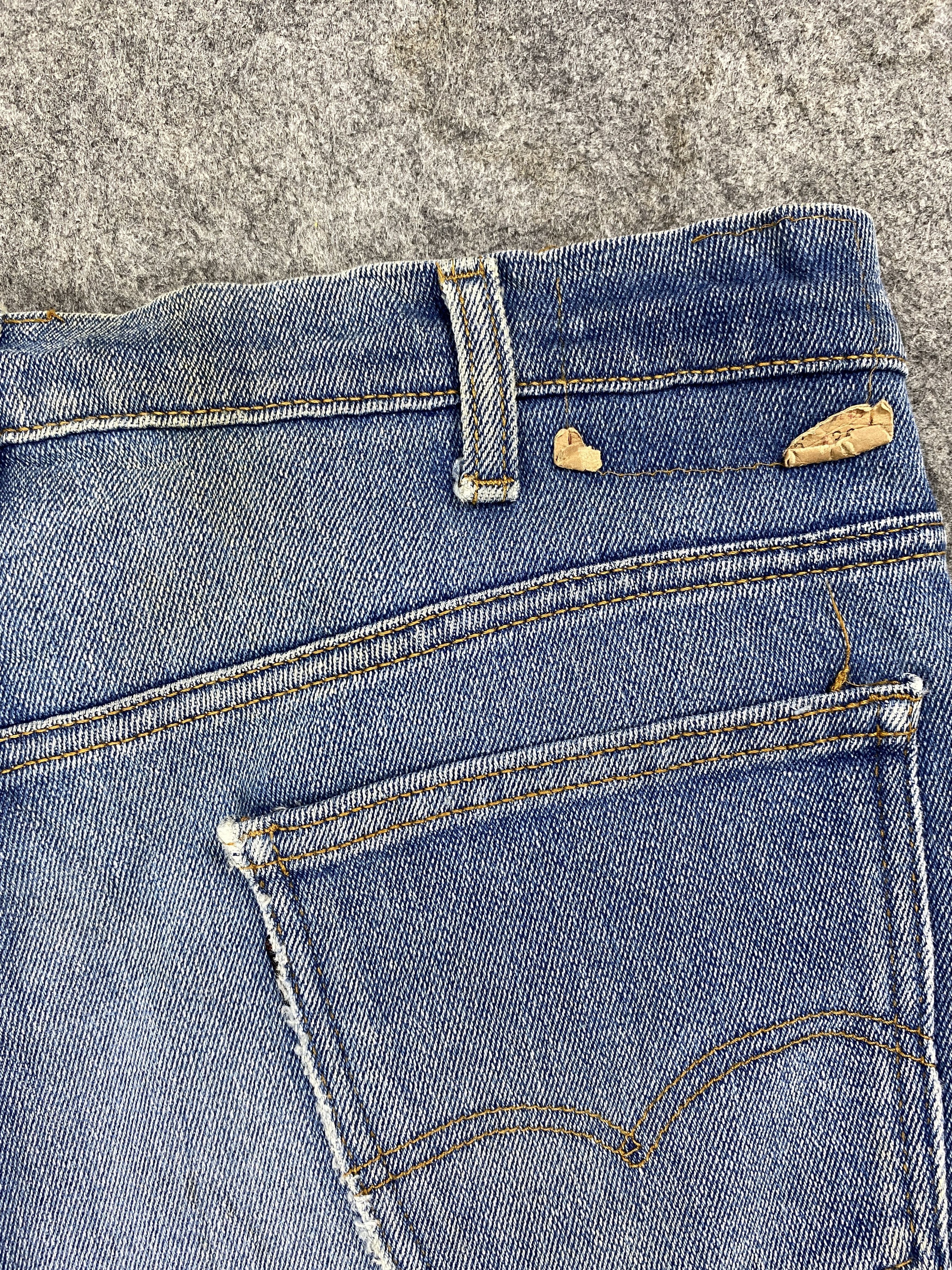 Levi's 80's Dirty Used Blue Vintage Levi's 34x28.5 Denim -JN1753 Size US 34 / EU 50 - 9 Thumbnail