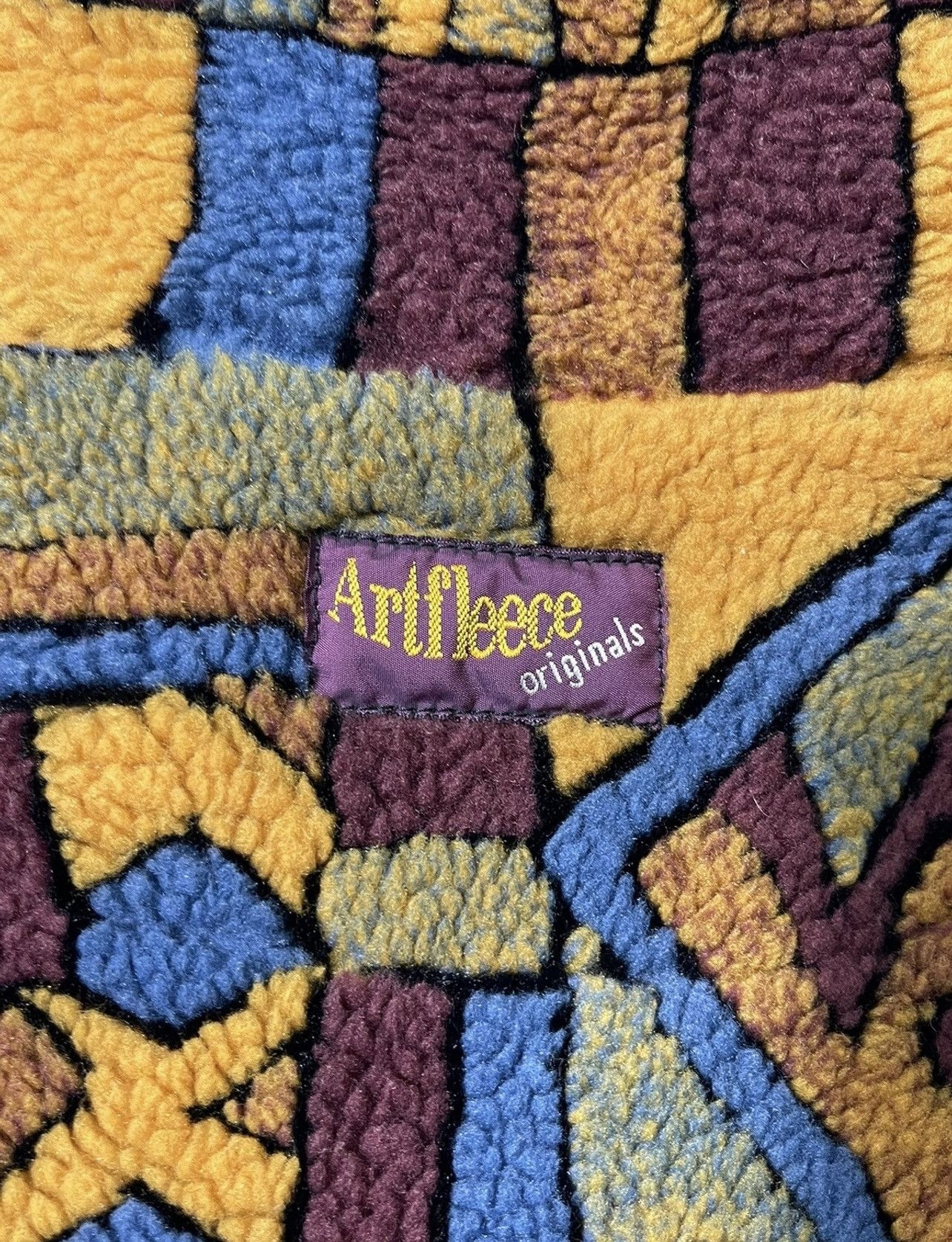 Other VINTAGE PRINTED FLEECE JACKET Size US S / EU 44-46 / 1 - 3 Thumbnail