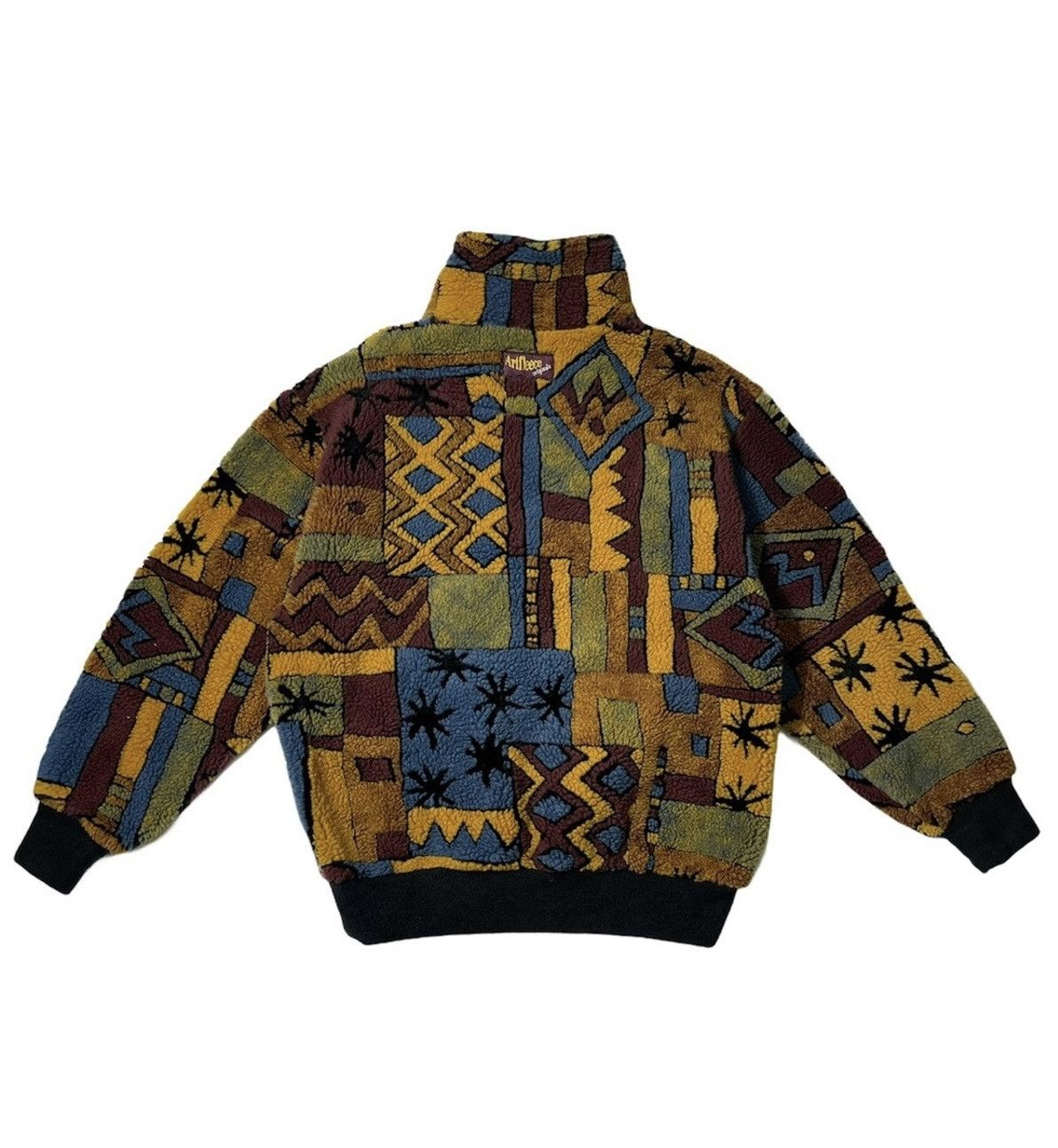 Other VINTAGE PRINTED FLEECE JACKET Size US S / EU 44-46 / 1 - 2 Thumbnail