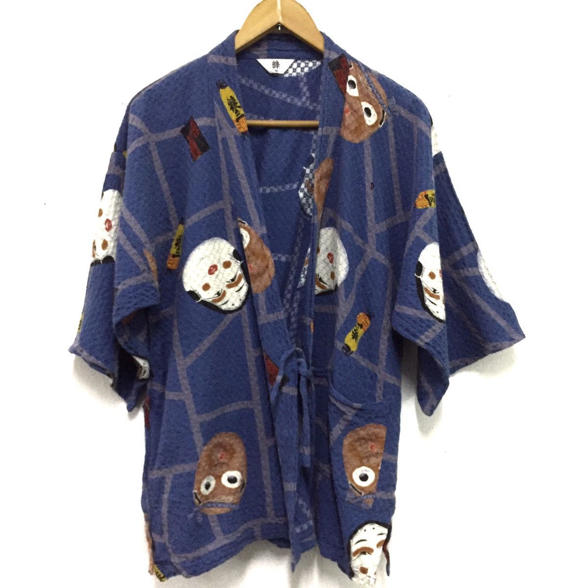 🔥Vintage indigo kimono JAPAN rare design like kapital