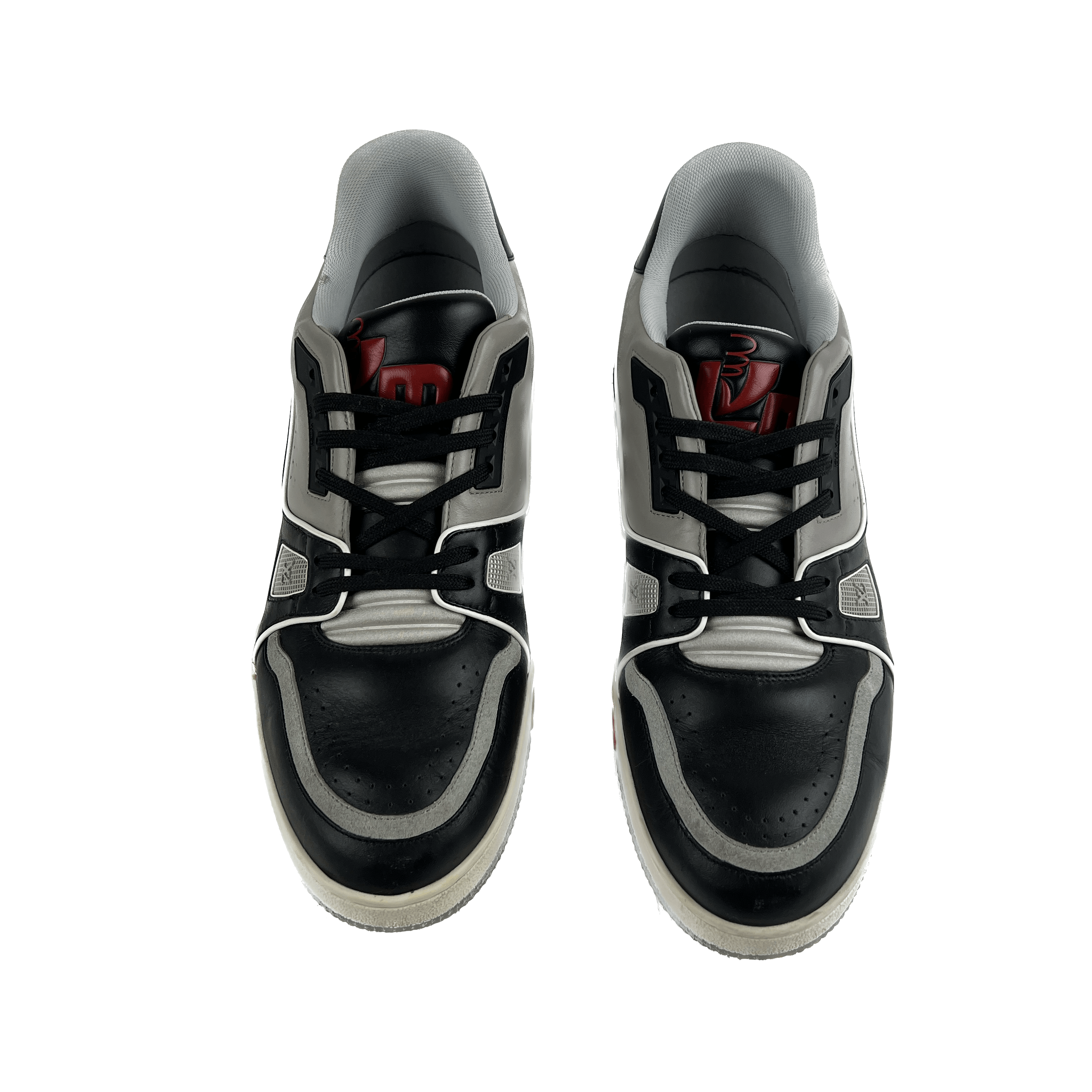 Louis Vuitton Louis Vuitton SS19 Black Grey Sneakers Size US 10.5 / EU 43-44 - 7 Thumbnail