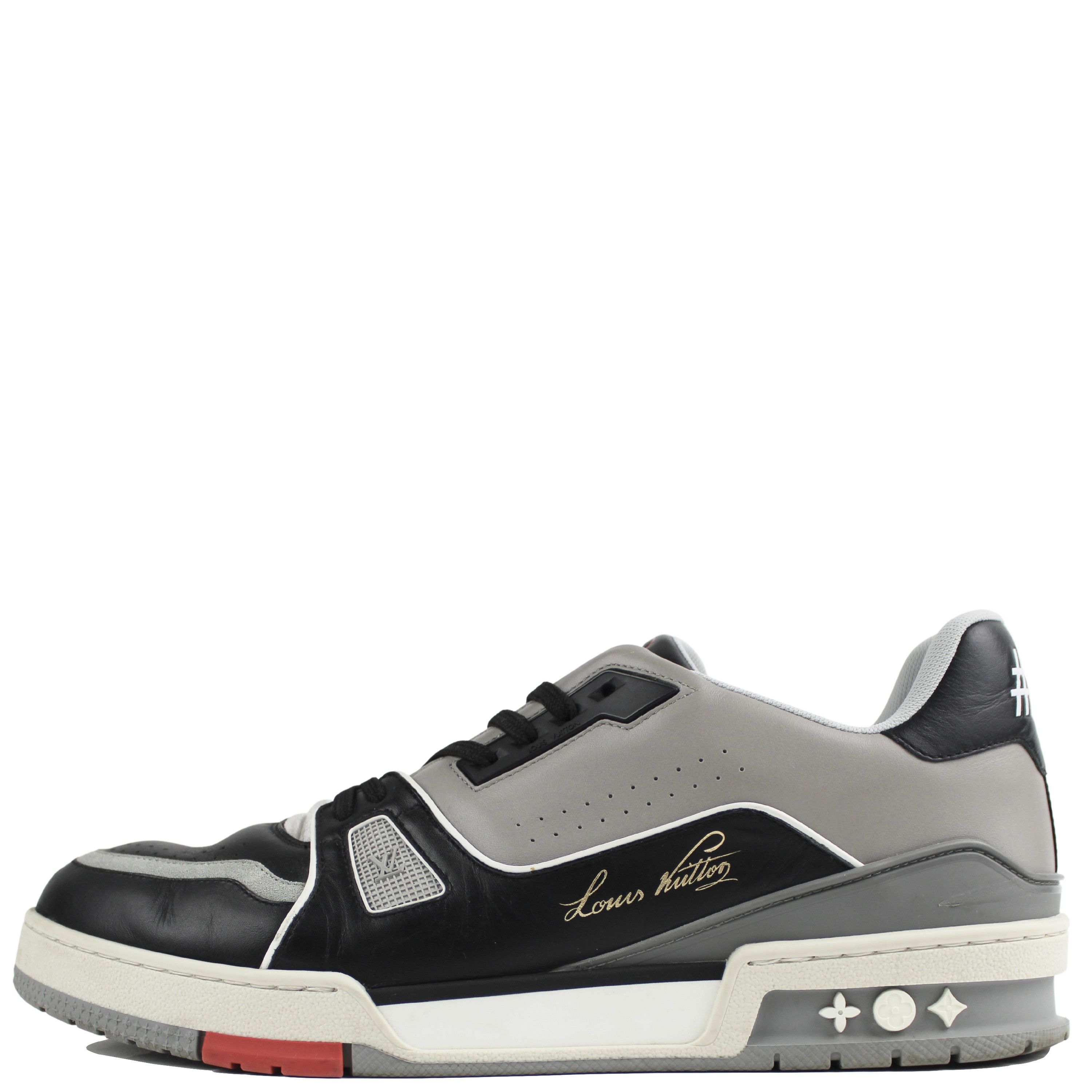 Louis Vuitton Louis Vuitton SS19 Black Grey Sneakers Size US 10.5 / EU 43-44 - 3 Thumbnail