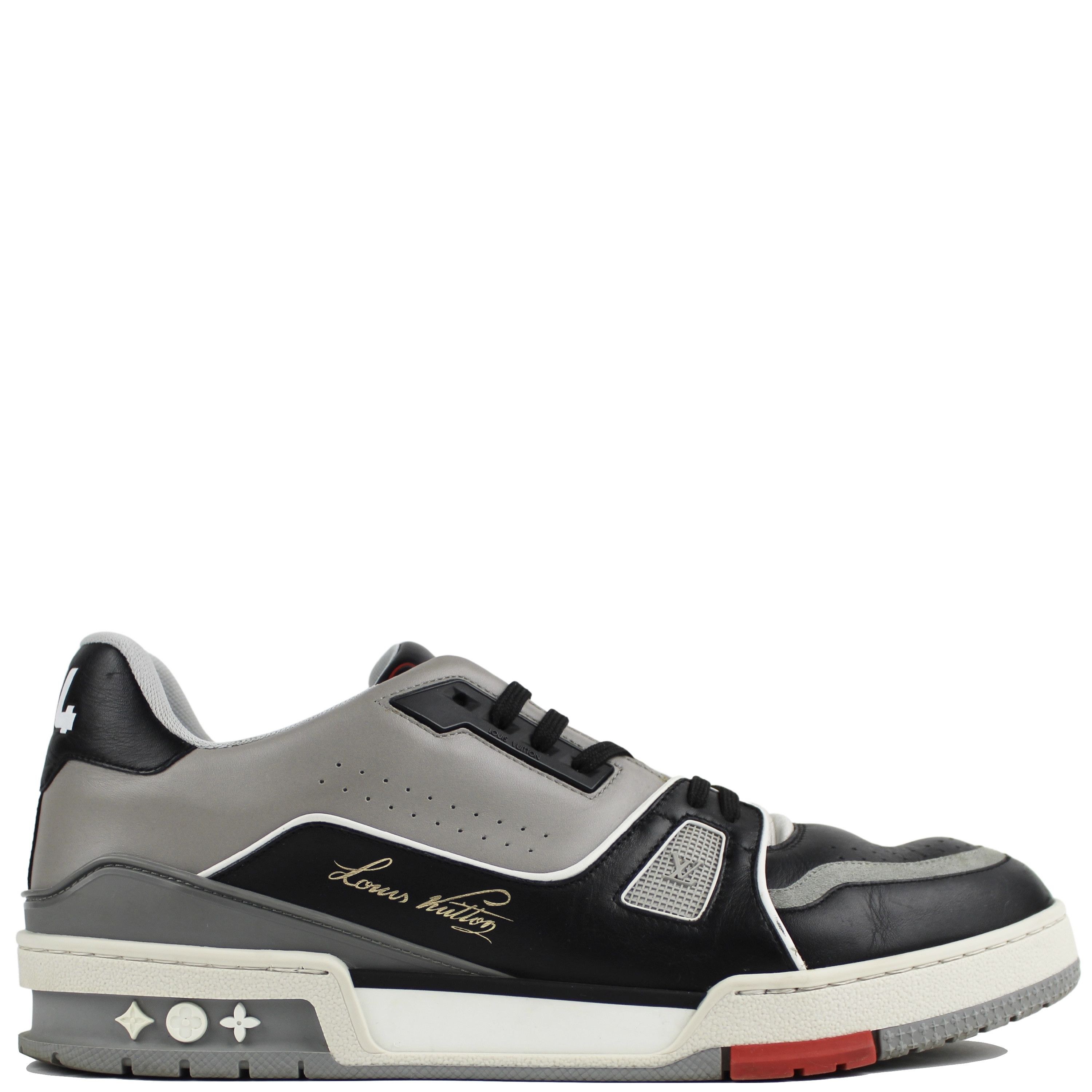Louis Vuitton Louis Vuitton SS19 Black Grey Sneakers Size US 10.5 / EU 43-44 - 2 Thumbnail