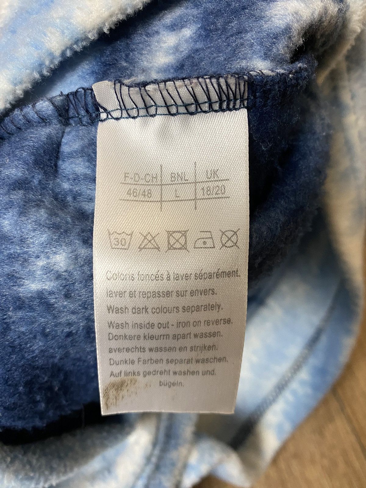 Vintage Vintage Fleece With Wolf Rare! Size US L / EU 52-54 / 3 - 6 Thumbnail