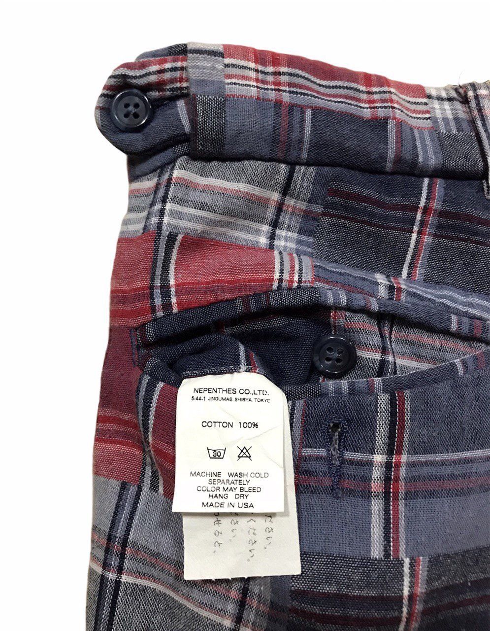Nepenthes RANDT Patchwork Shorts Size US 32 / EU 48 - 3 Thumbnail