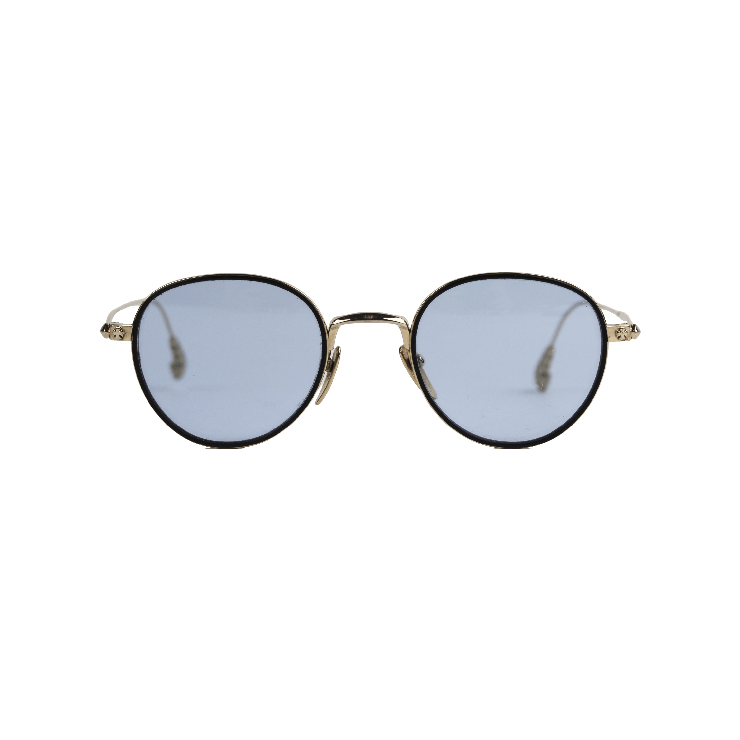 Chrome Hearts Chrome Hearts Gold Bone Prone IV Sunglasses | Grailed