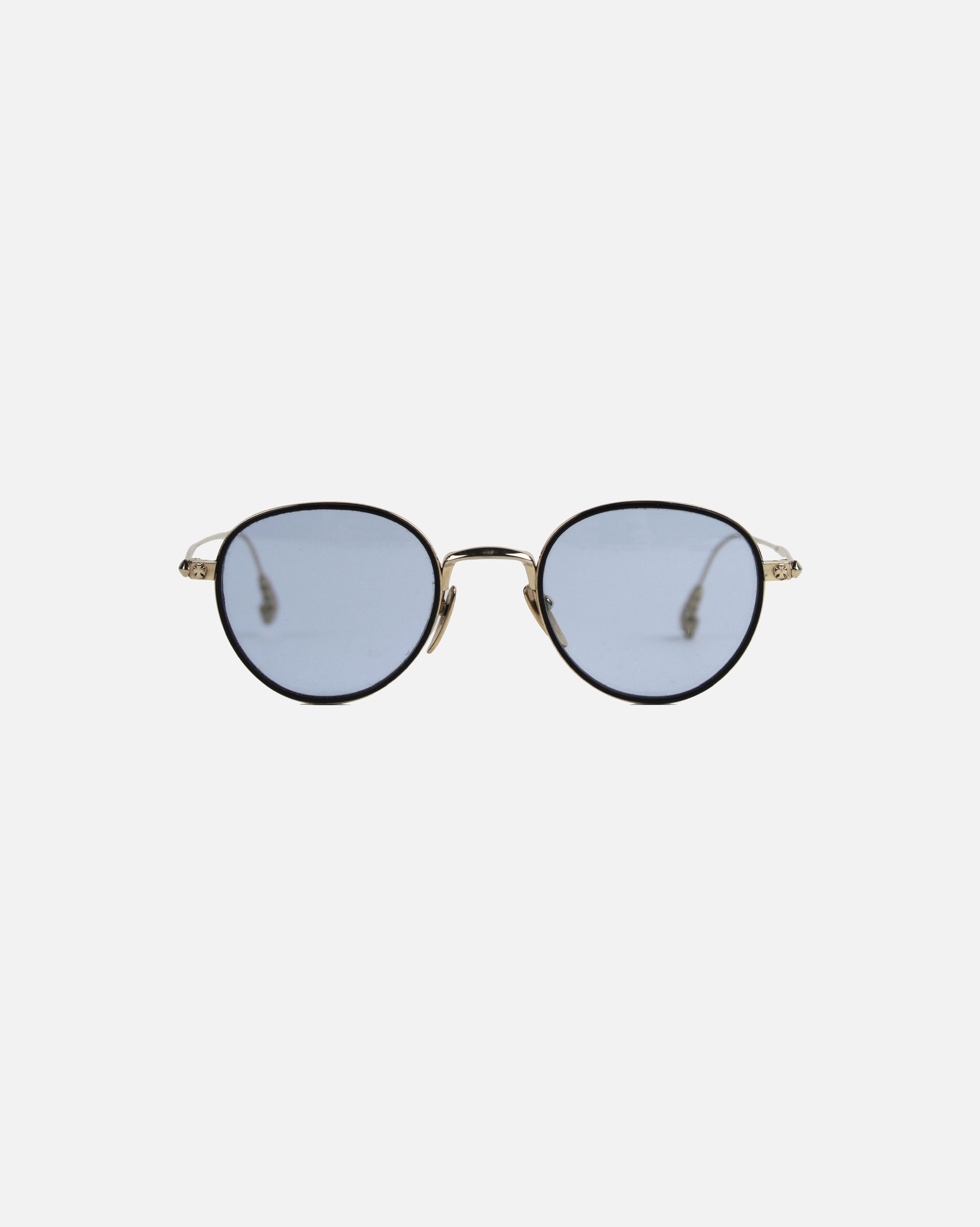 Chrome Hearts Gold Bone Prone IV Sunglasses