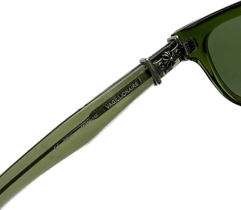 Chrome Hearts Chrome Hearts Green Vagilionaire II Sunglasses Grailed