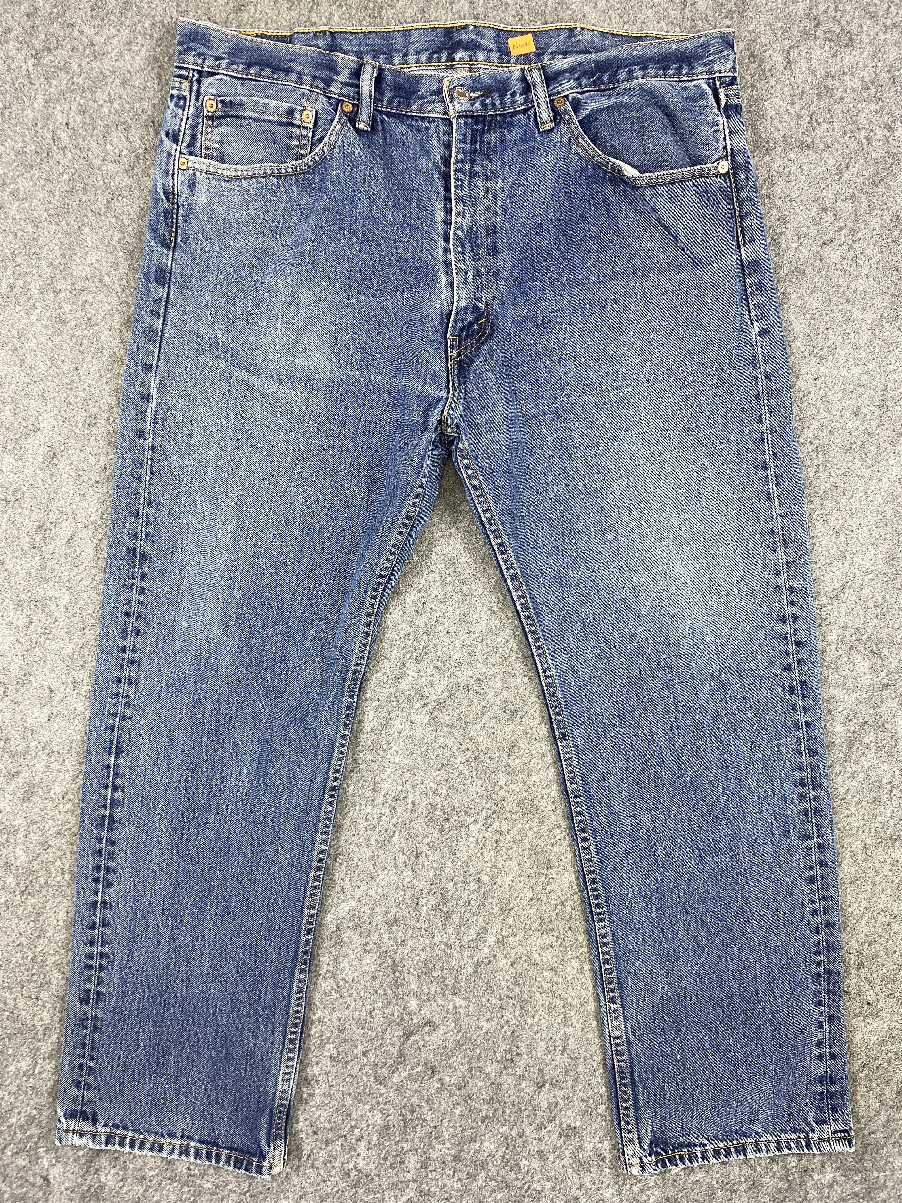Levi's Blue Vintage Levi's 505 Jeans 40x29.5 Denim -JN1246 Size US 40 / EU 56 - 1 Thumbnail
