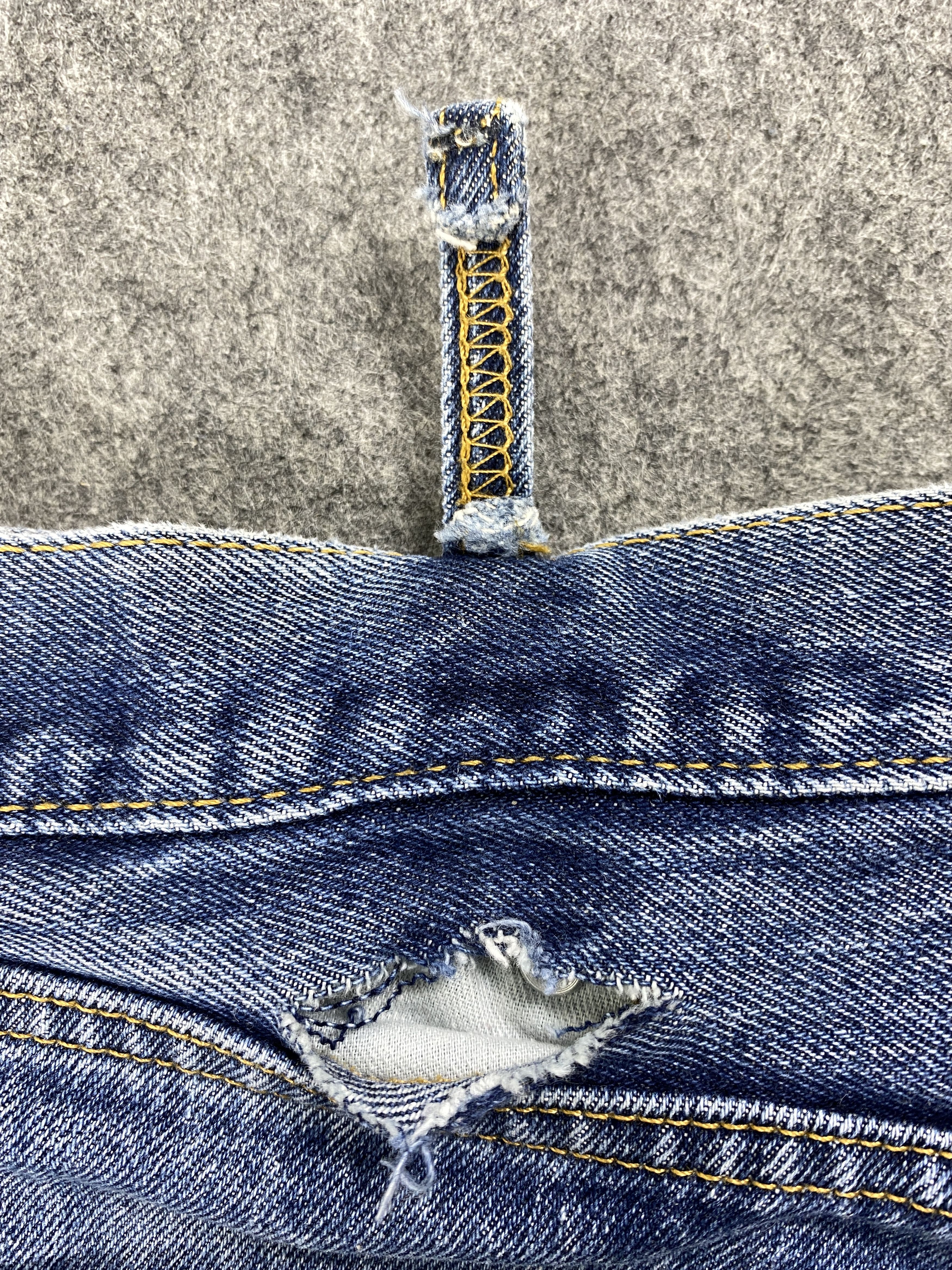 Levi's Blue Vintage Levi's 505 Jeans 40x29.5 Denim -JN1246 Size US 40 / EU 56 - 10 Thumbnail