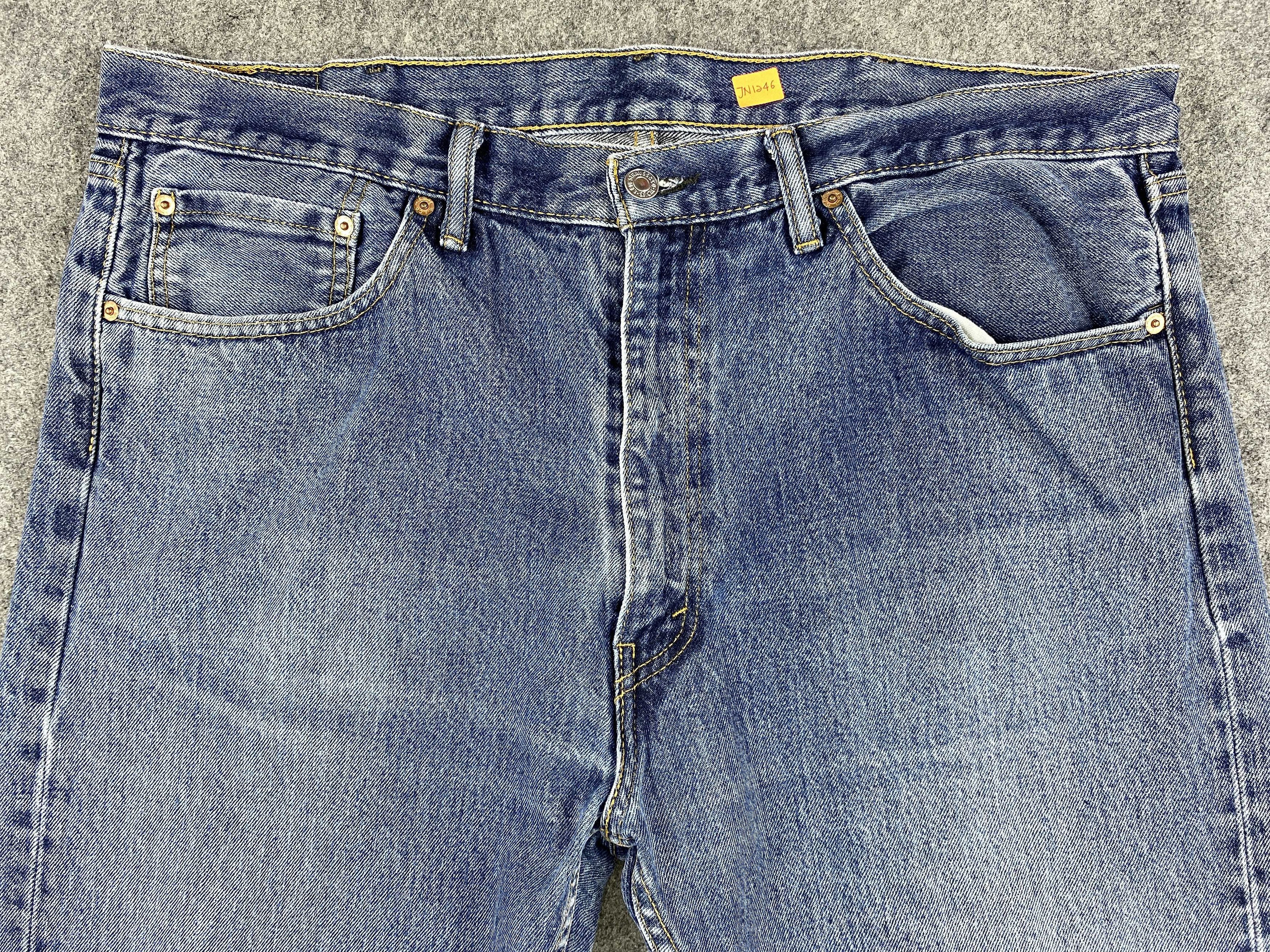 Levi's Blue Vintage Levi's 505 Jeans 40x29.5 Denim -JN1246 Size US 40 / EU 56 - 3 Thumbnail