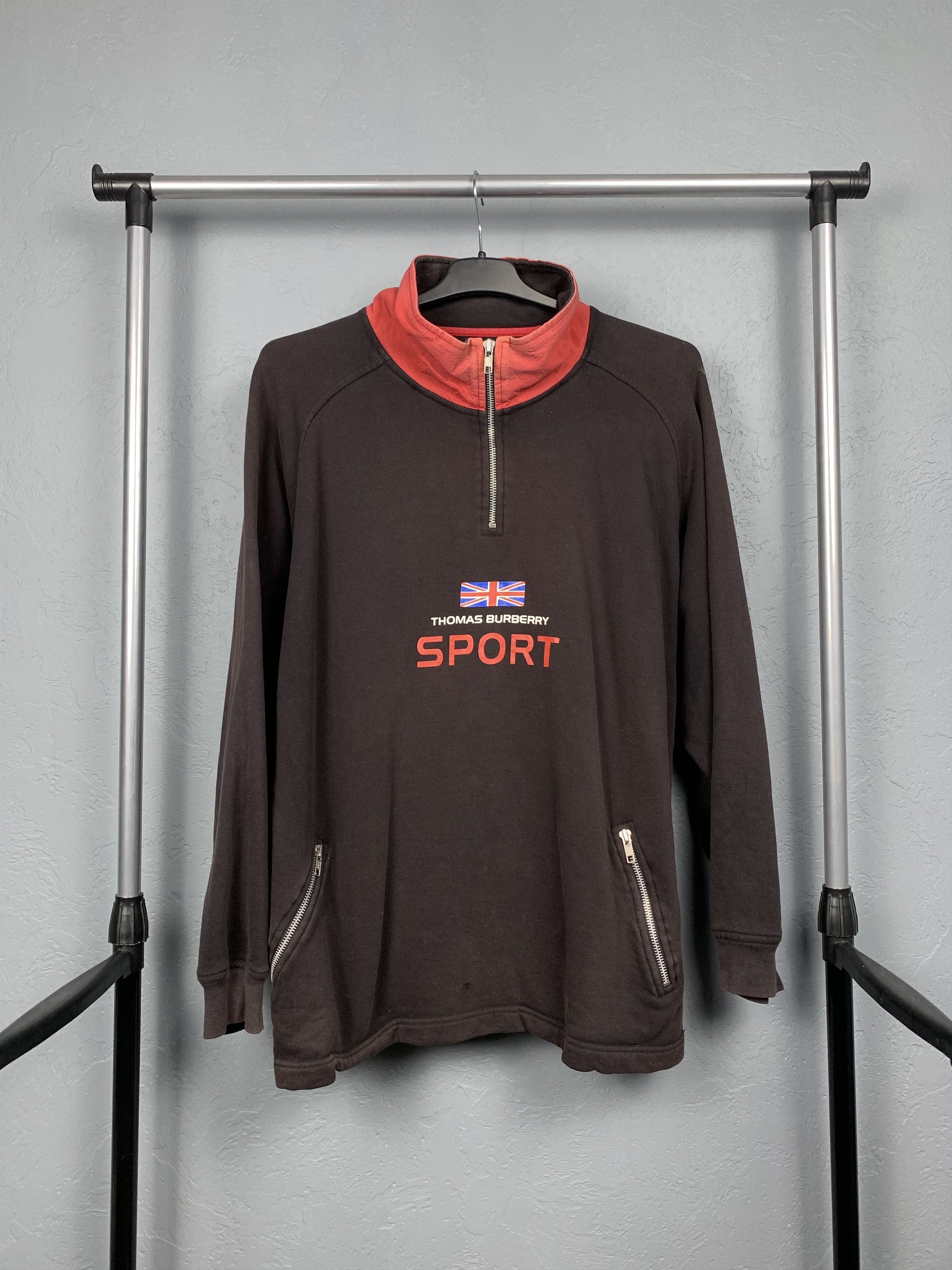 Vintage Thomas Burberry Big Logo sweater