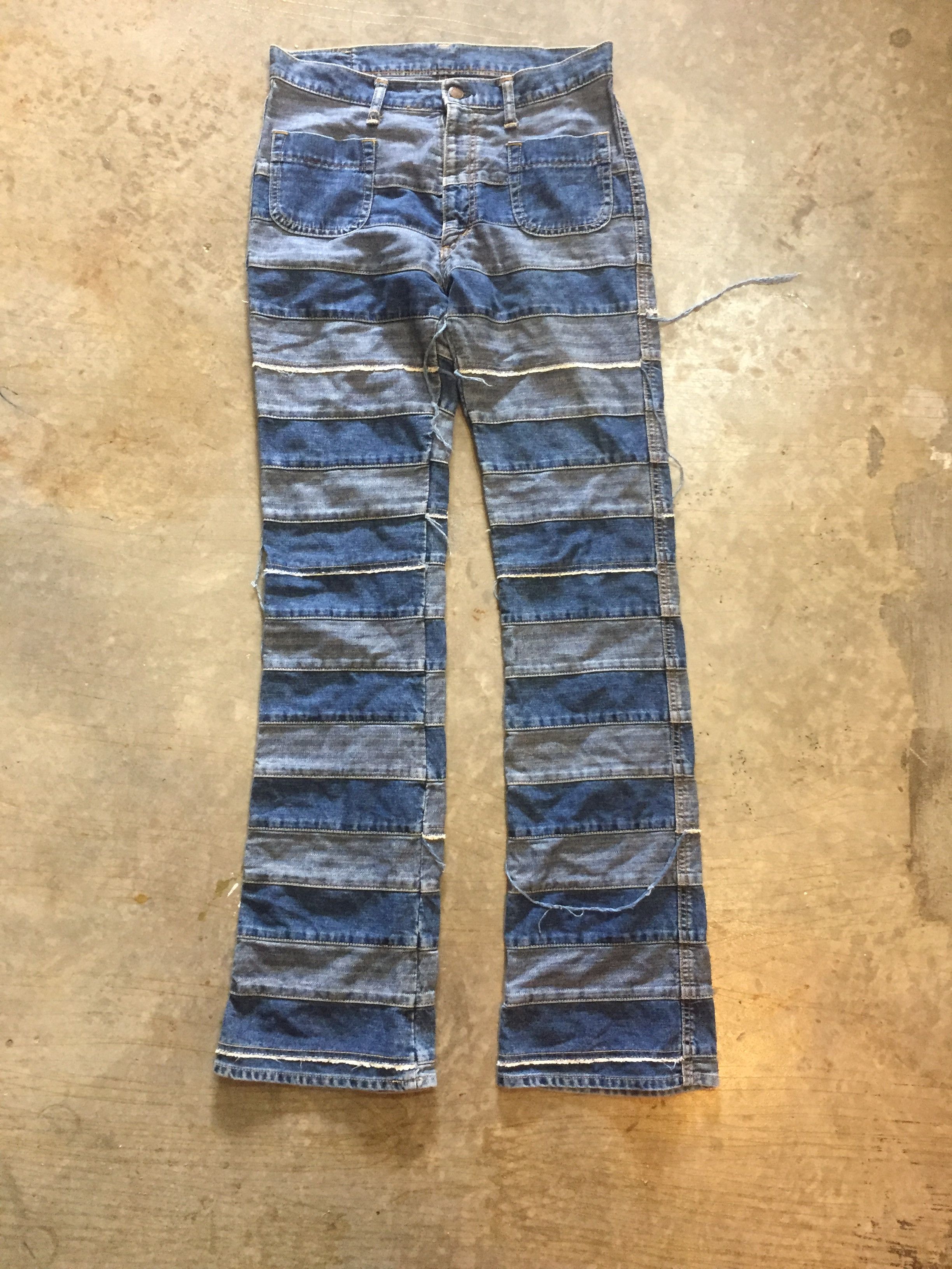 Hysteric Glamour 1998 HG Hagi Patchwork pants Size US 30 / EU 46 - 3 Thumbnail