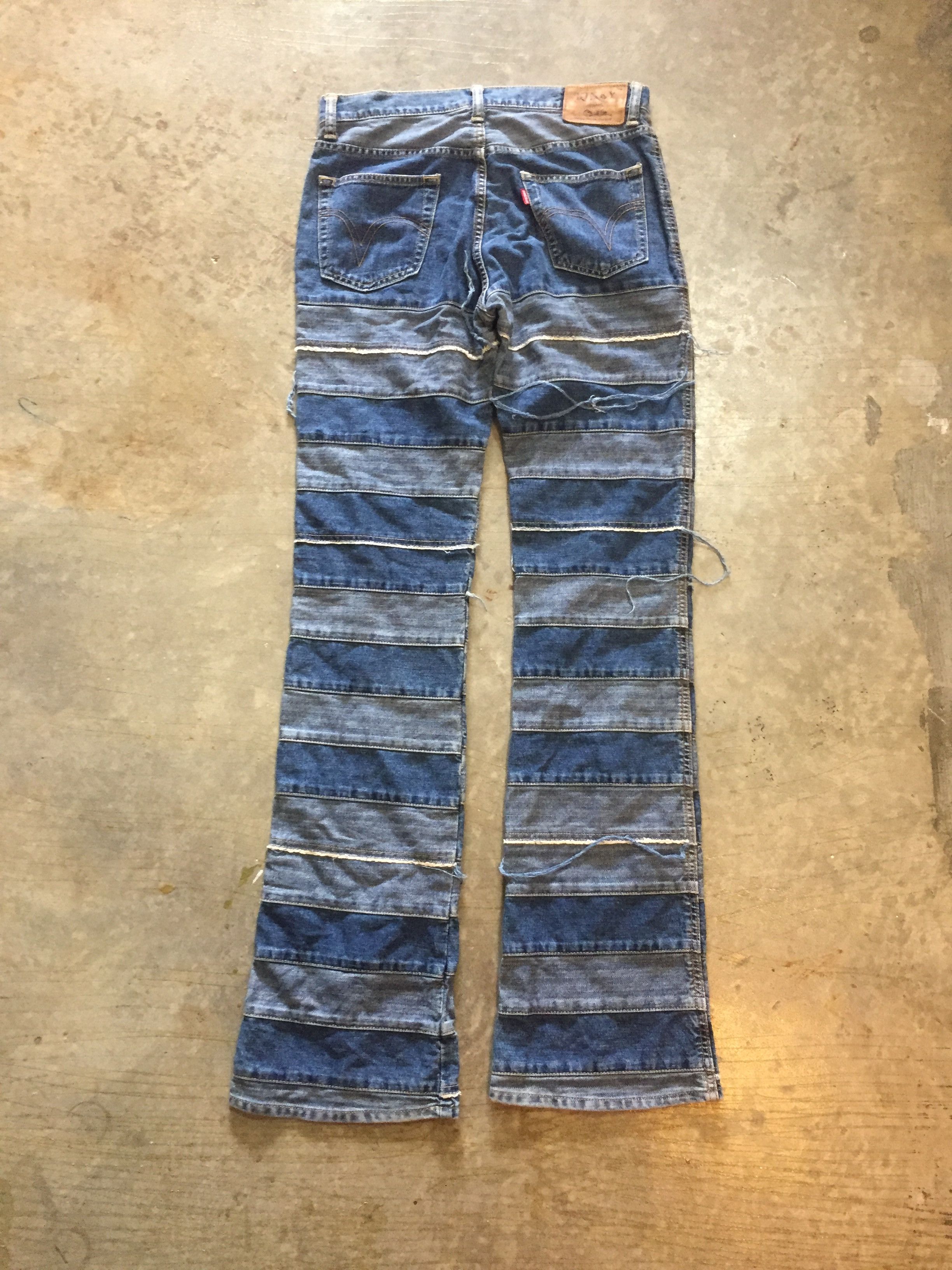 Hysteric Glamour 1998 HG Hagi Patchwork pants Size US 30 / EU 46 - 7 Thumbnail