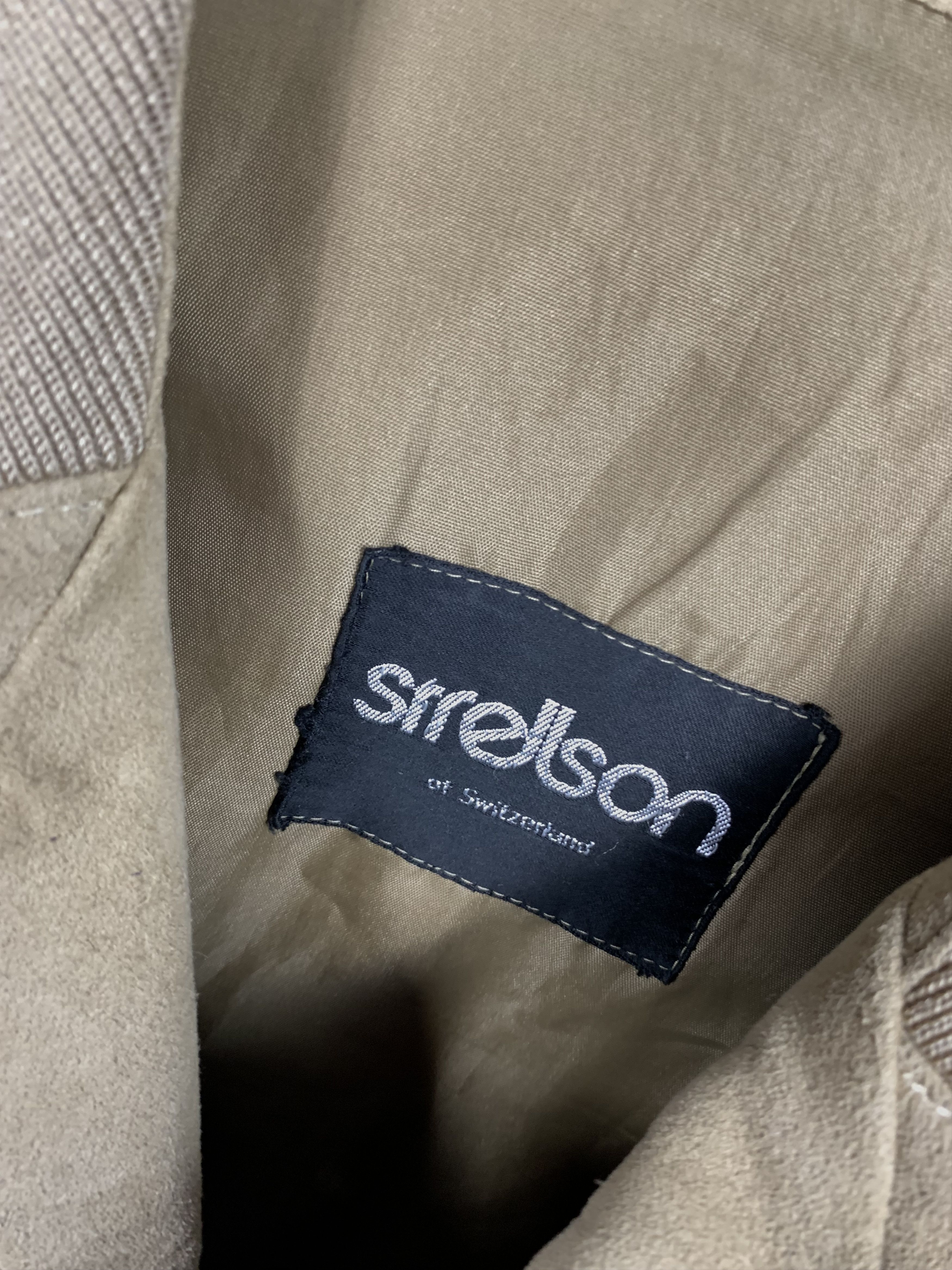Strellson Strellson Alcantara Suede Leather Vintage Mens Jacket Size US M / EU 48-50 / 2 - 3 Thumbnail