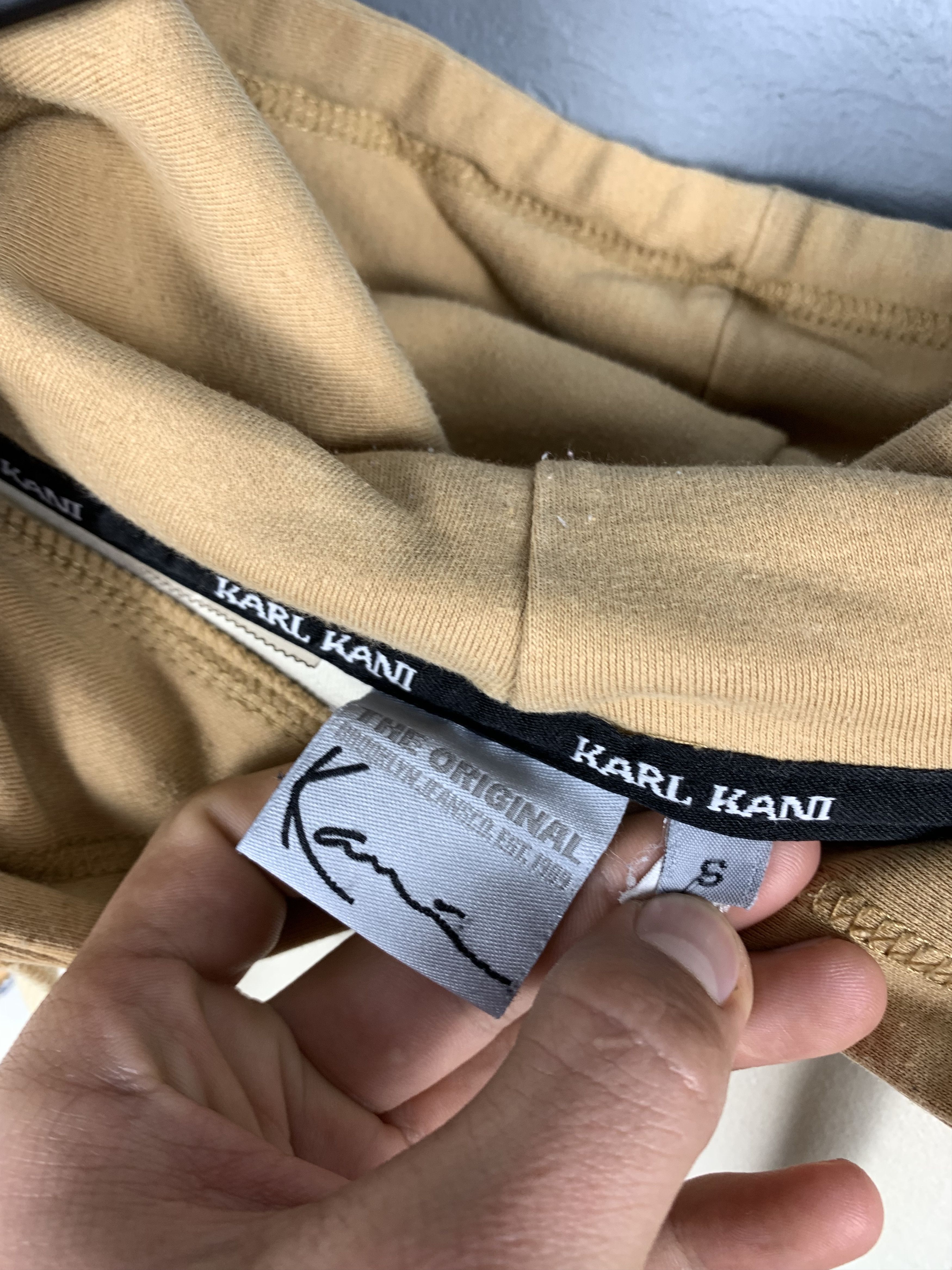 Karl Kani × Vintage Karl Kani Vintage Mens Oversized Big Logo Hoodie Size US S / EU 44-46 / 1 - 6 Thumbnail