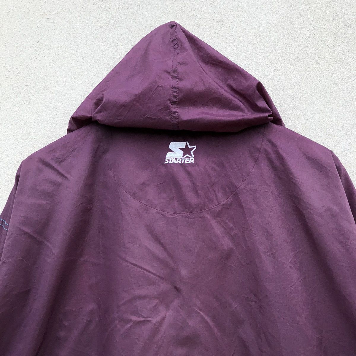 NHL × Starter × Vintage Rare🔥STARTER X MIGHTY DUCK HALF ZIPPER Windbreaker Jacket Size US L / EU 52-54 / 3 - 9 Thumbnail