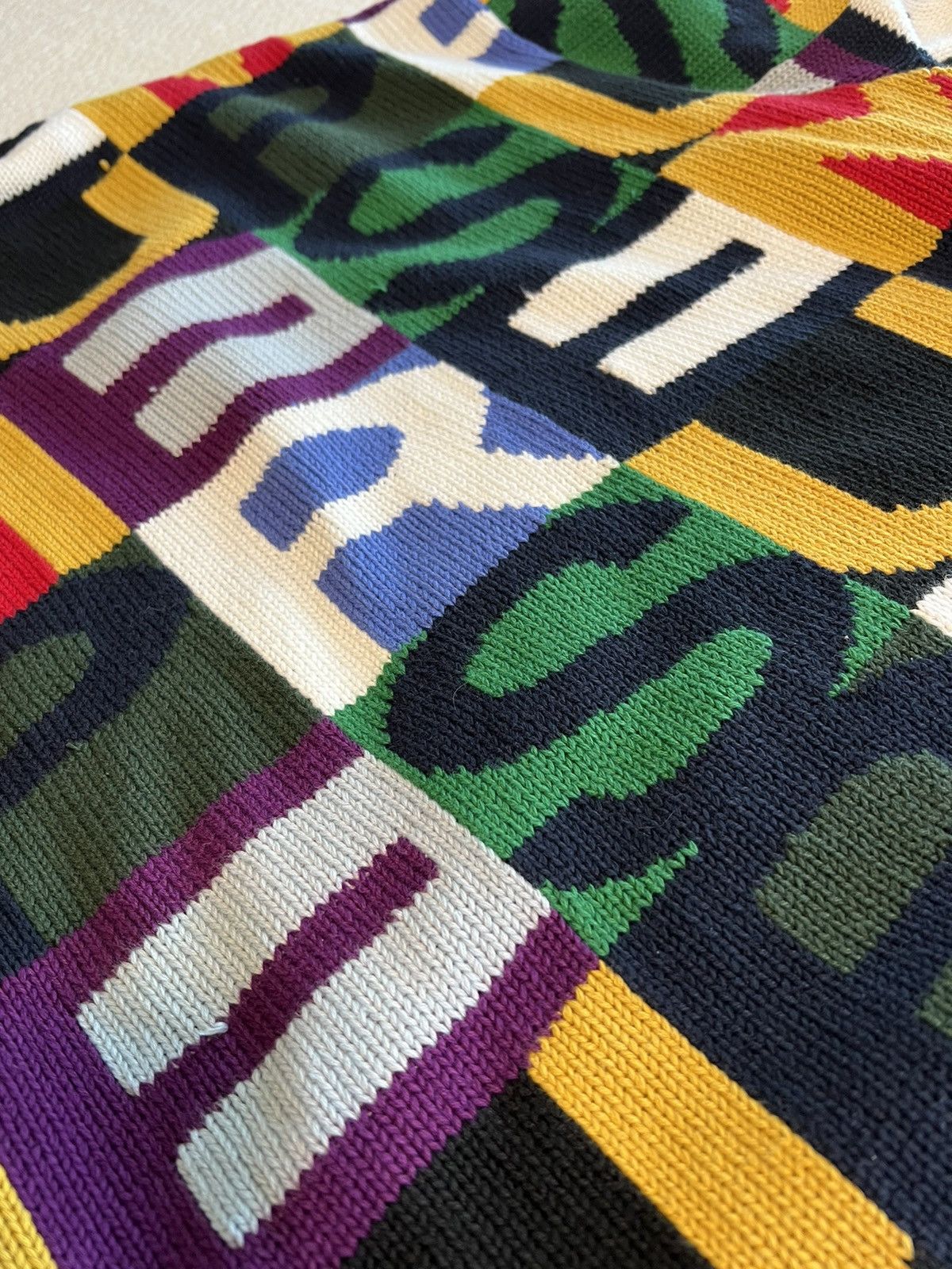 Supreme Supreme Big Letters Sweater Size US XL / EU 56 / 4 - 8 Thumbnail