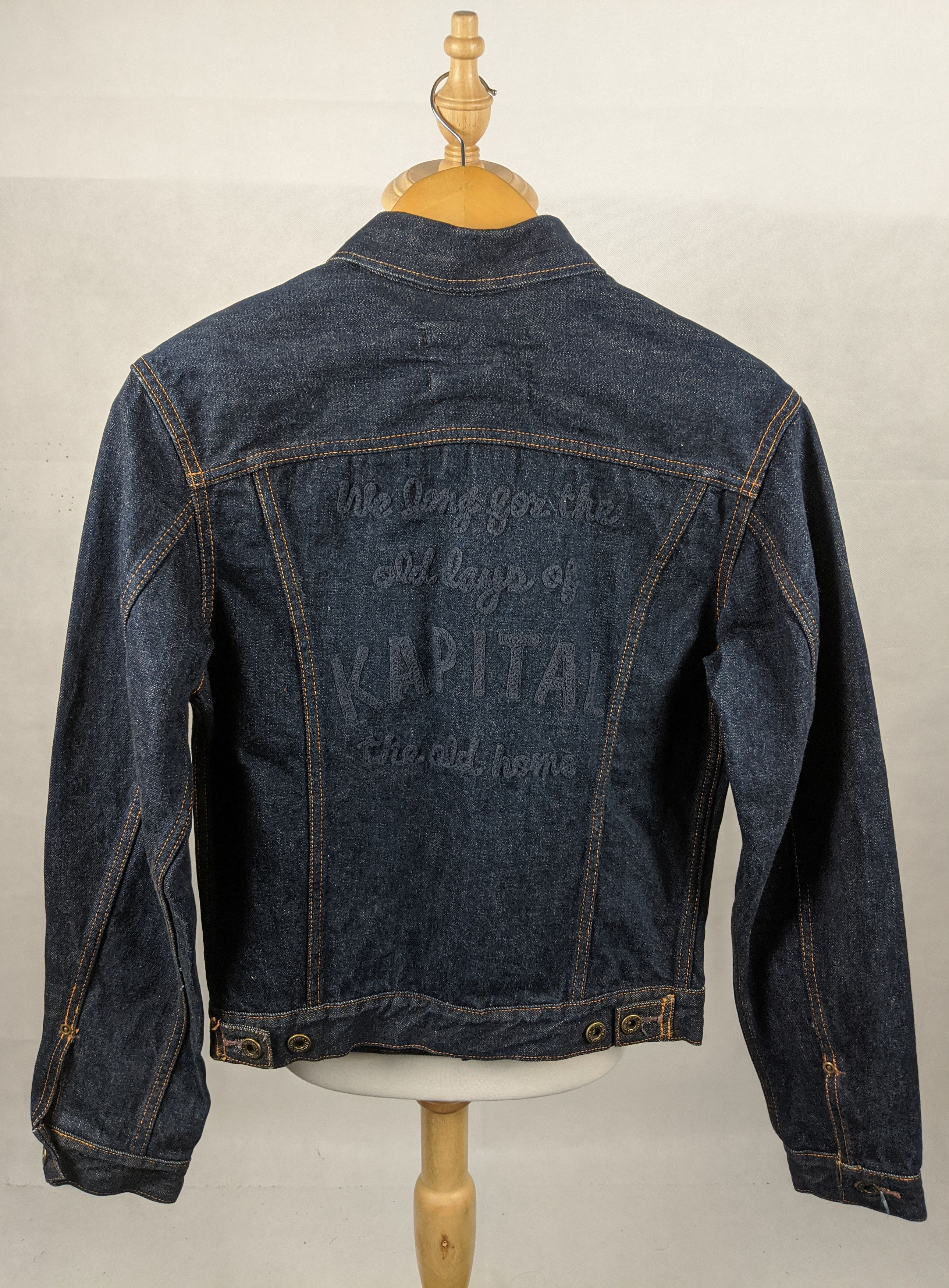 Denime Denime Hysteric Kapital Buttonfly Jeans Jacket Size US S / EU 44-46 / 1 - 2 Thumbnail