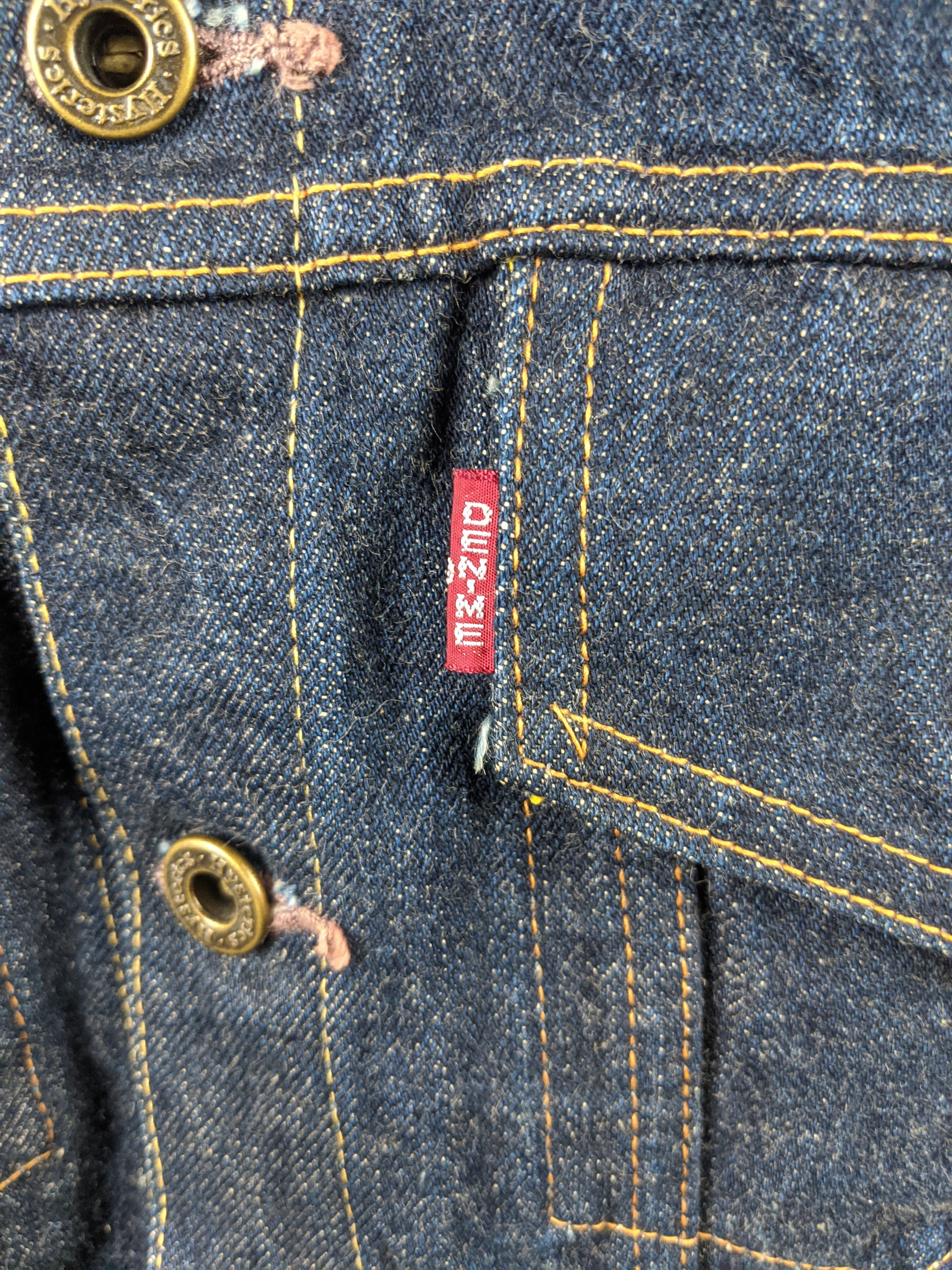 Denime Denime Hysteric Kapital Buttonfly Jeans Jacket Size US S / EU 44-46 / 1 - 4 Thumbnail