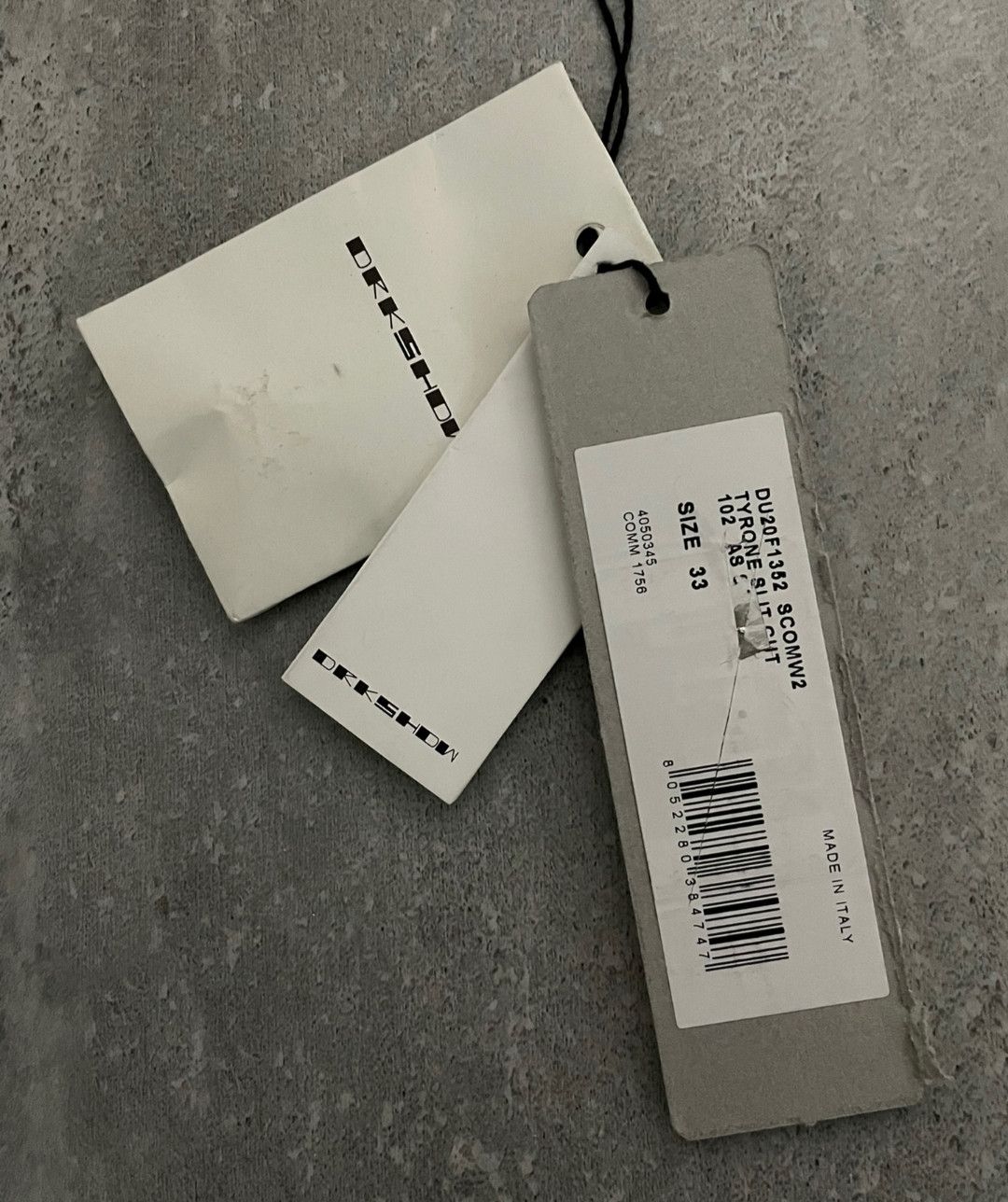Rick Owens Rick owens drkshdw colour-block paneled trousers Size US 33 - 4 Thumbnail