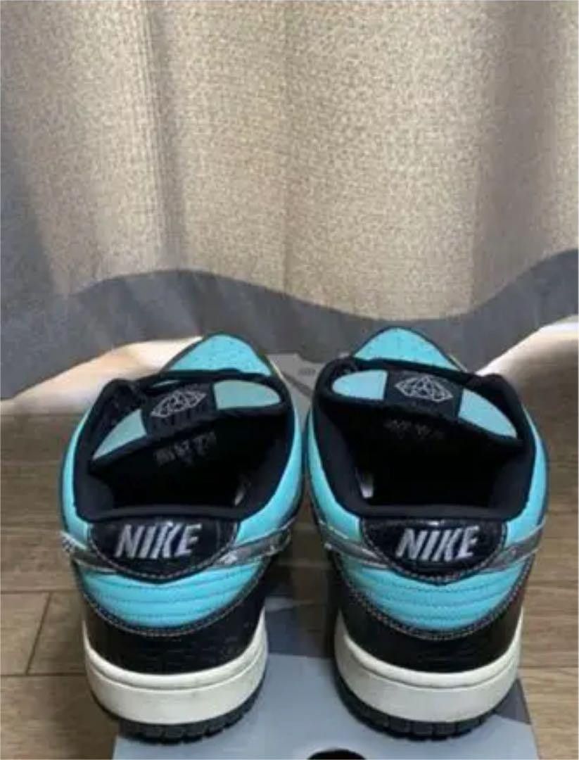 Nike Nike Dunk SB Low Diamond Supply Co. Aqua Blue Size US 9.5 / EU 42-43 - 19 Thumbnail