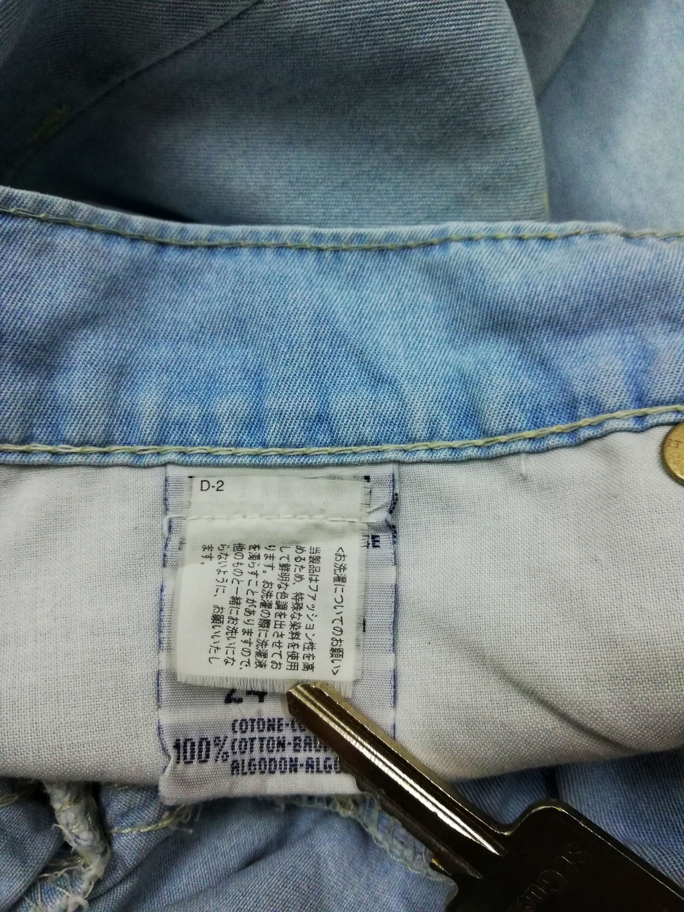 Versace × Versace Jeans Couture 🔥Versace Jeans Couture Floral Painted Straight Cut Pants🔥 Size US 27 - 10 Thumbnail