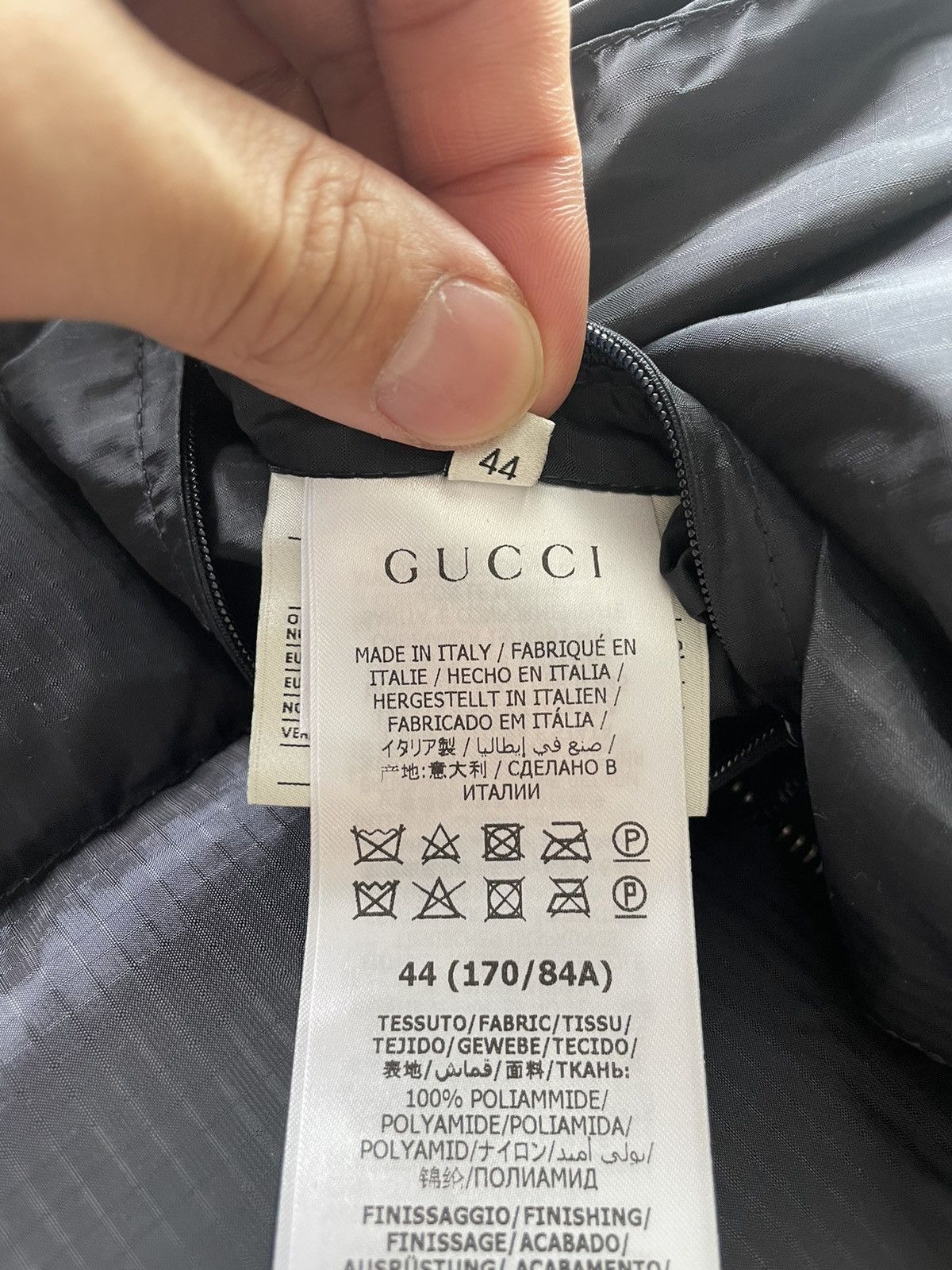Gucci Rare New Runway Gucci x Richard Hell THINK Goose Down Coat Size XL / US 12-14 / IT 48-50 - 14 Thumbnail