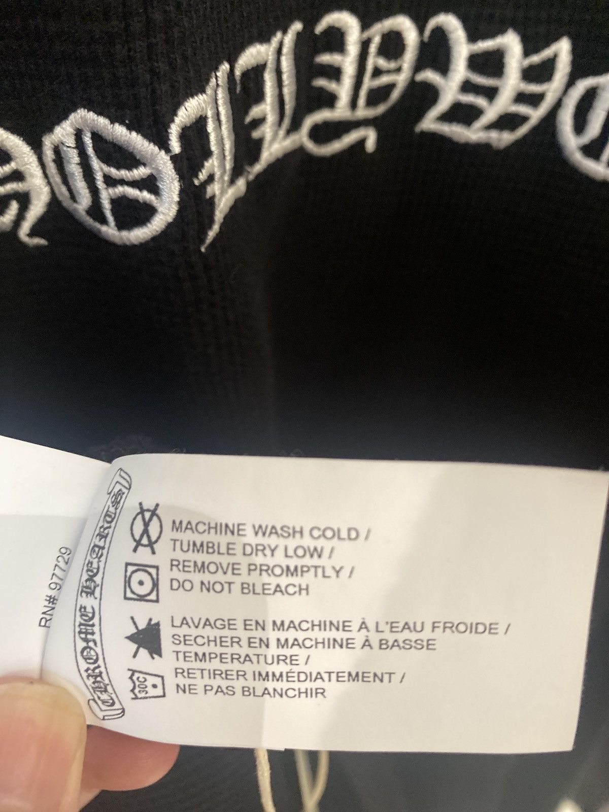 Chrome Hearts Chrome Hearts Waffle Triple Cross Long Sleeve Tee Size US M / EU 48-50 / 2 - 5 Thumbnail