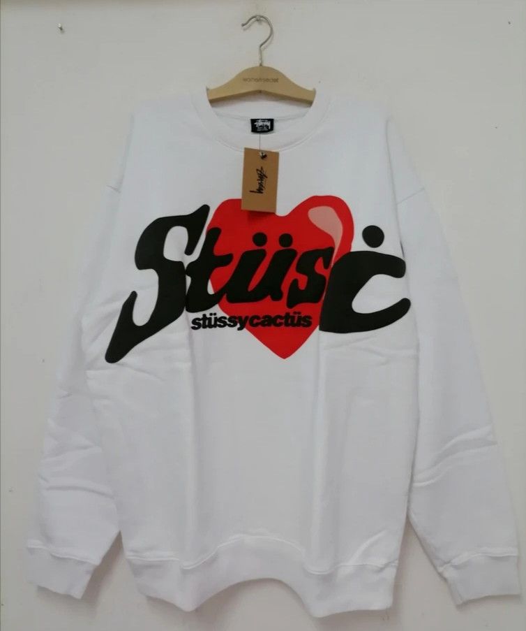 Cactus Plant Flea Market × Hypebeast × Stussy Stussy x Cactus Plant Flea Market Sweatshirt Size US L / EU 52-54 / 3 - 1 Thumbnail
