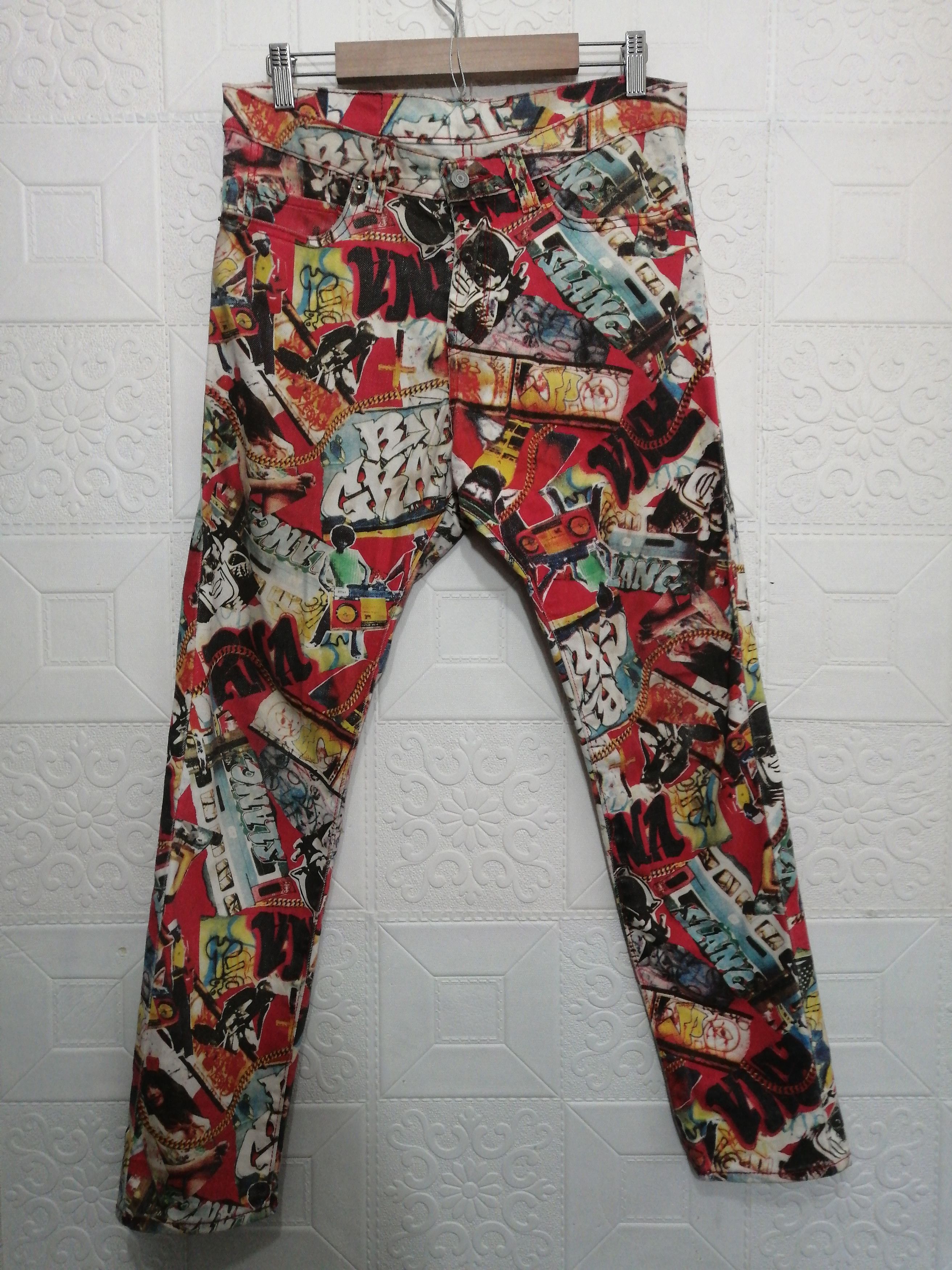 Rare RNA GRAFFITI ART JEANS