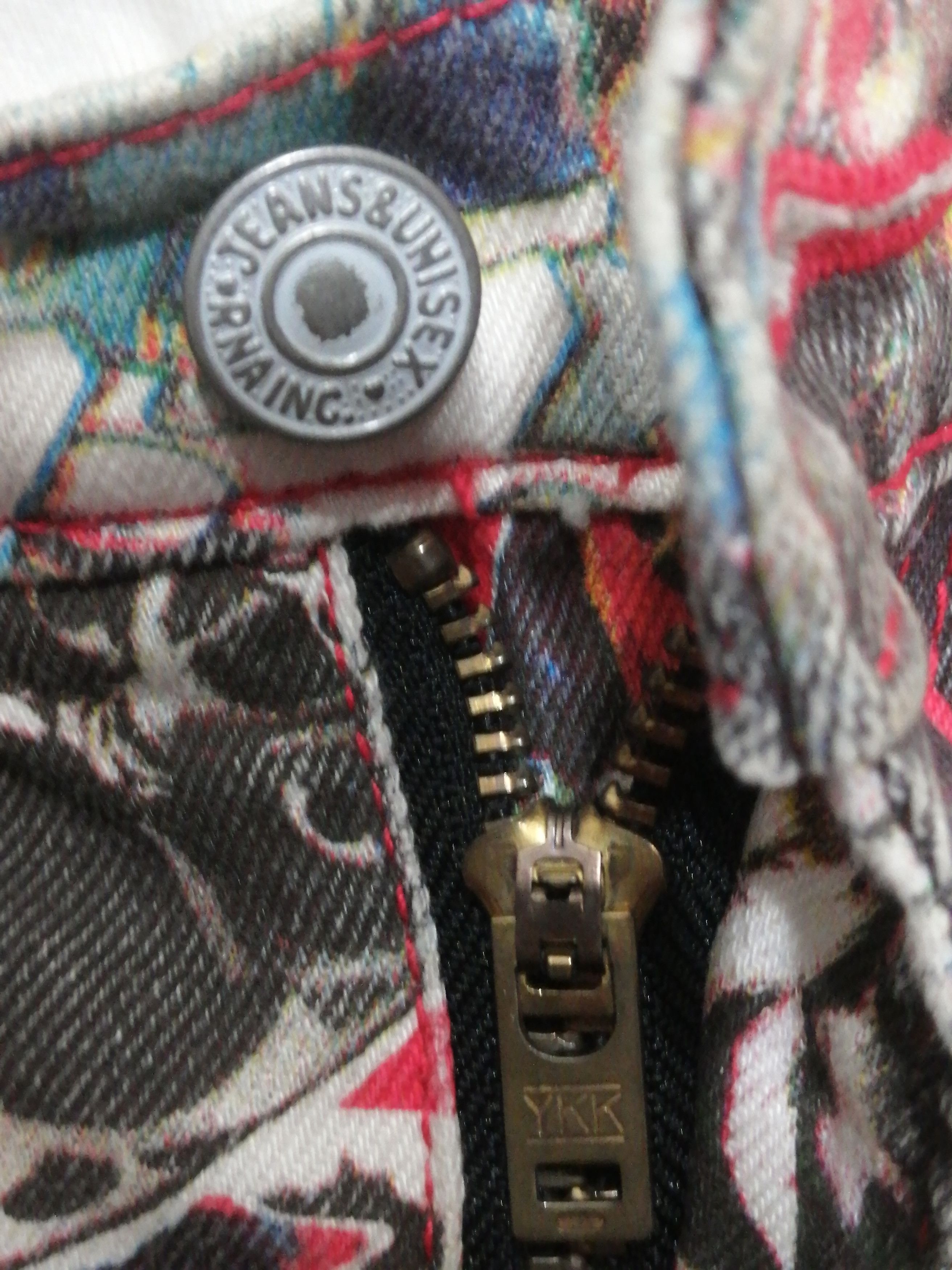 Other Rare RNA GRAFFITI ART JEANS Size US 31 - 9 Thumbnail