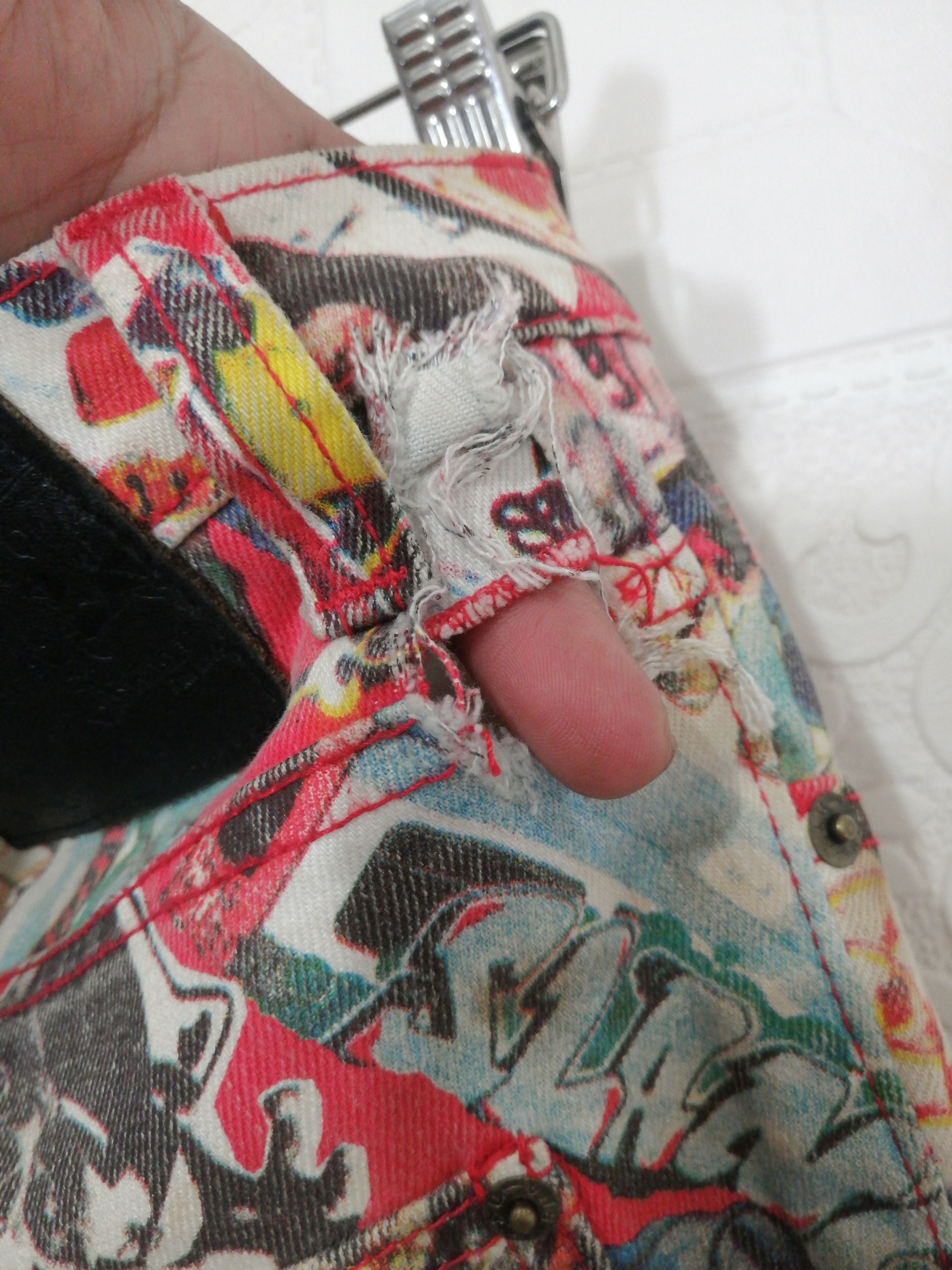 Other Rare RNA GRAFFITI ART JEANS Size US 31 - 18 Thumbnail