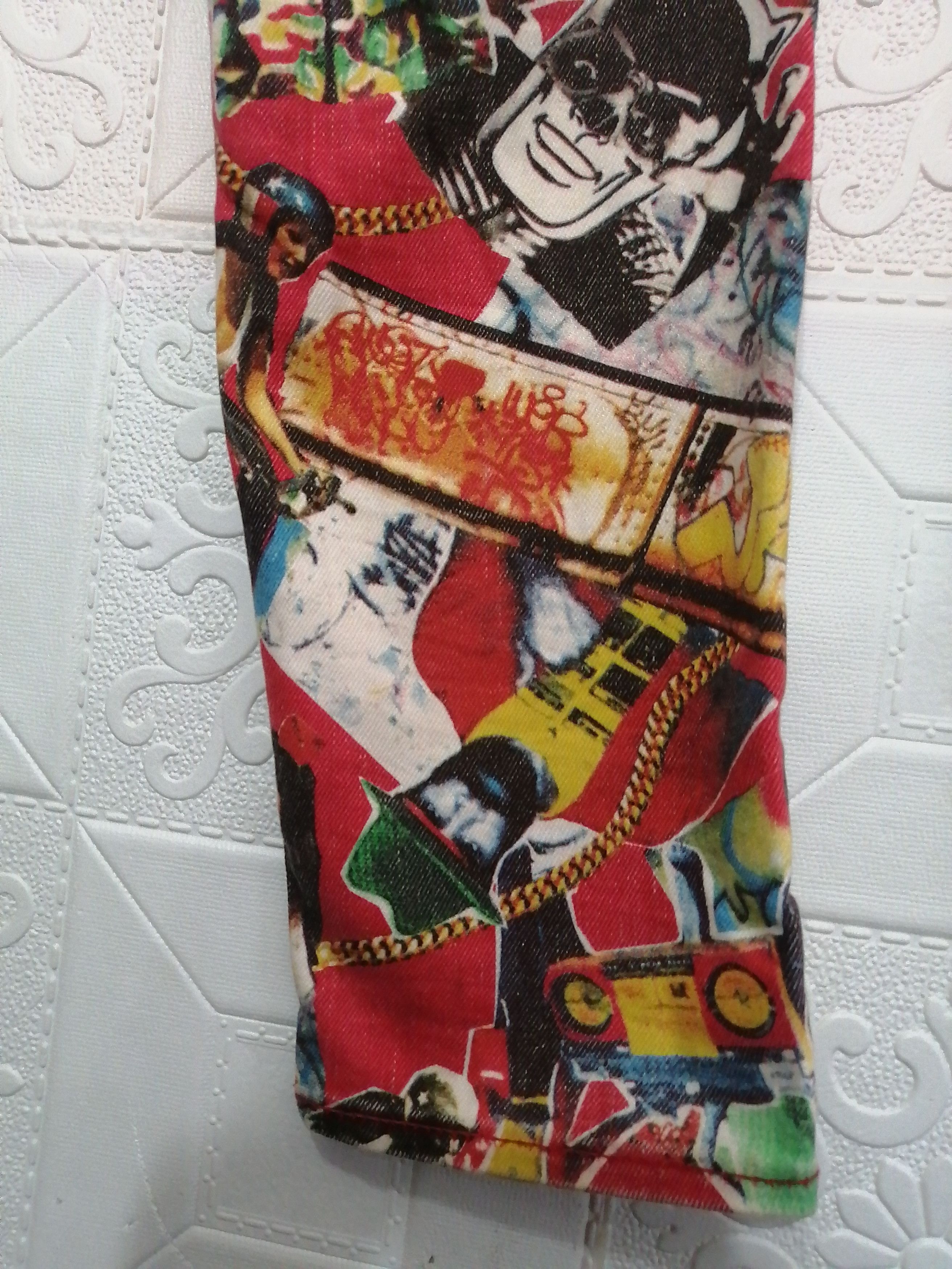 Other Rare RNA GRAFFITI ART JEANS Size US 31 - 17 Thumbnail