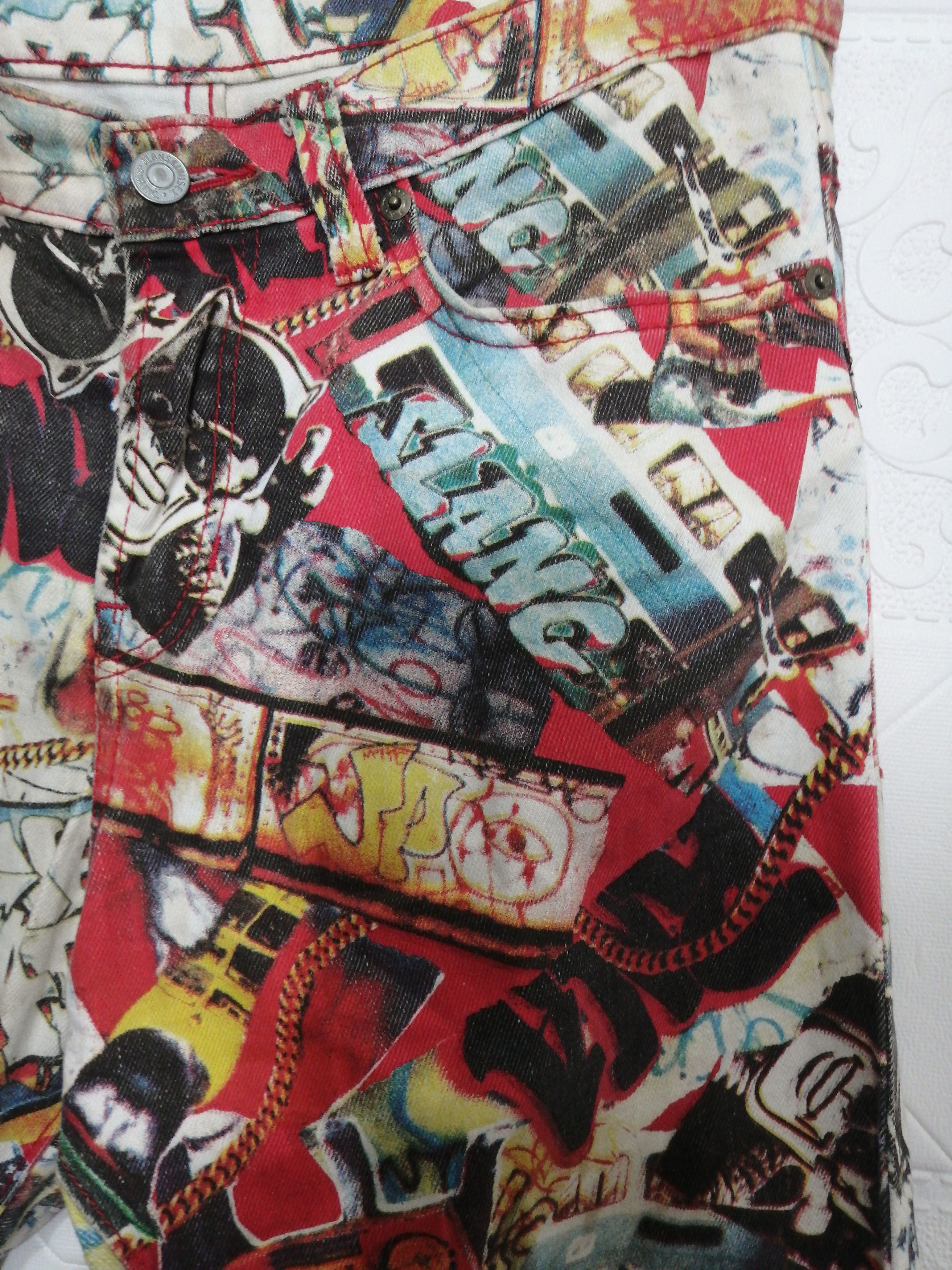 Other Rare RNA GRAFFITI ART JEANS Size US 31 - 8 Thumbnail