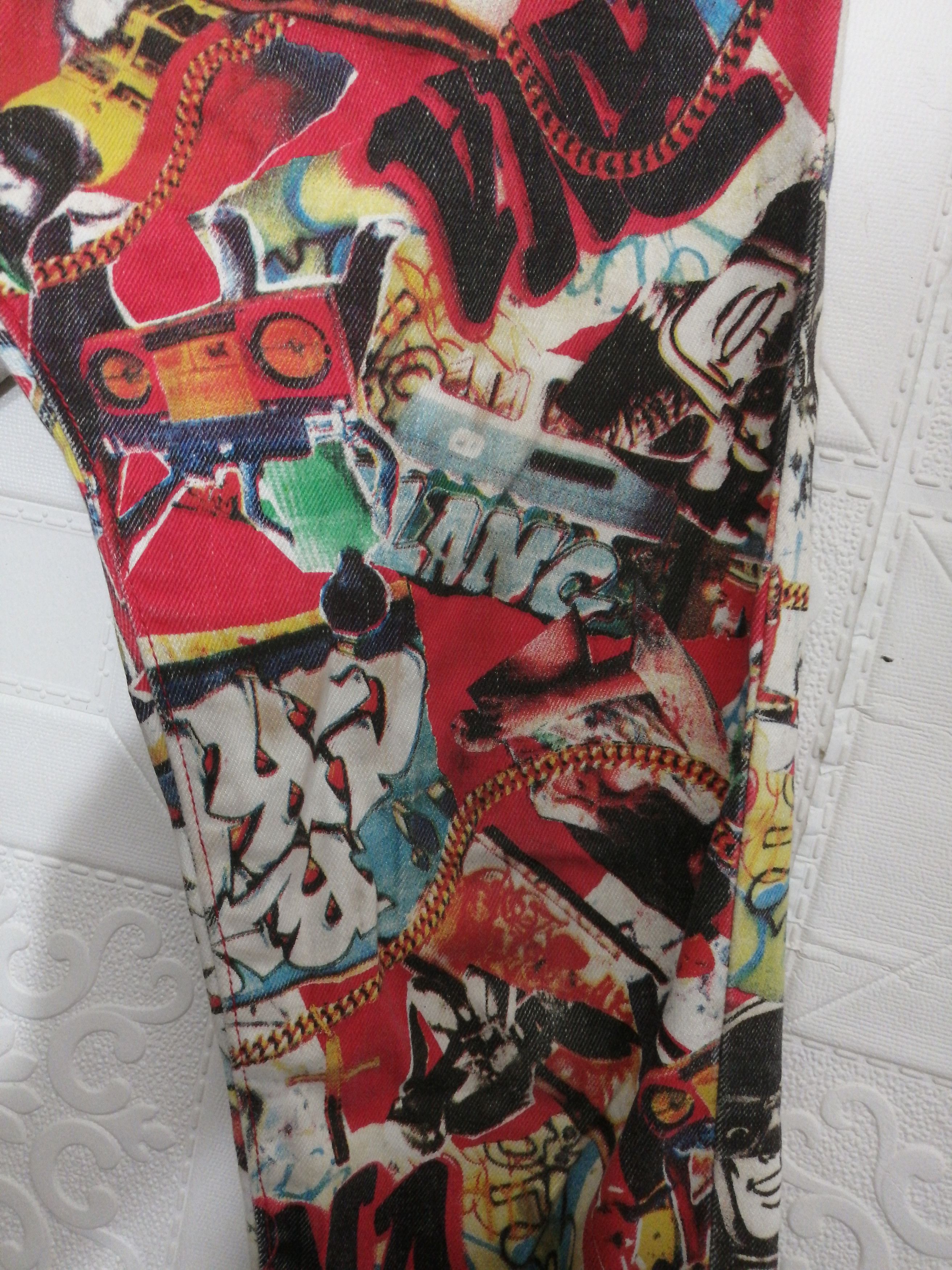 Other Rare RNA GRAFFITI ART JEANS Size US 31 - 6 Thumbnail