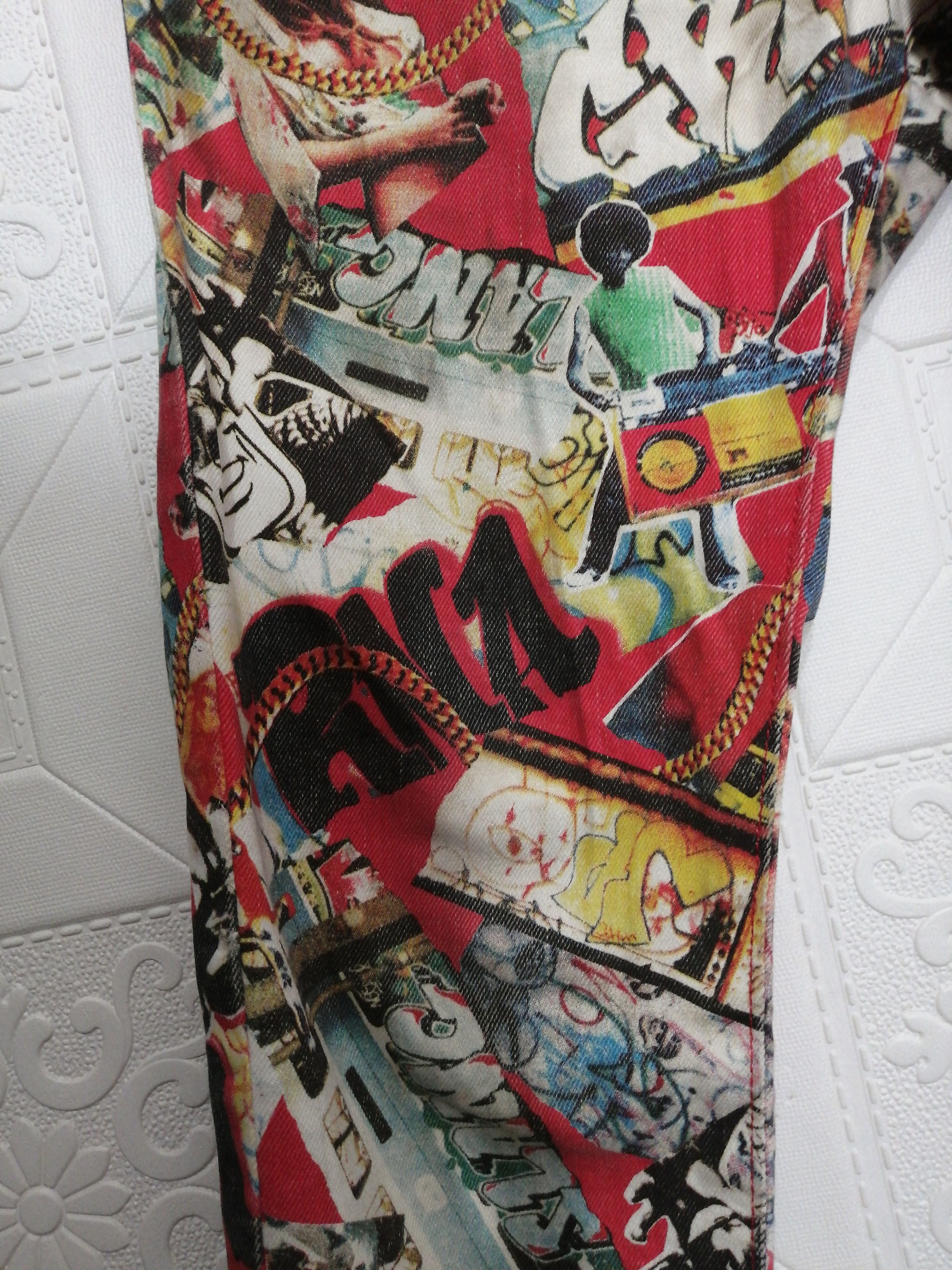 Other Rare RNA GRAFFITI ART JEANS Size US 31 - 3 Thumbnail