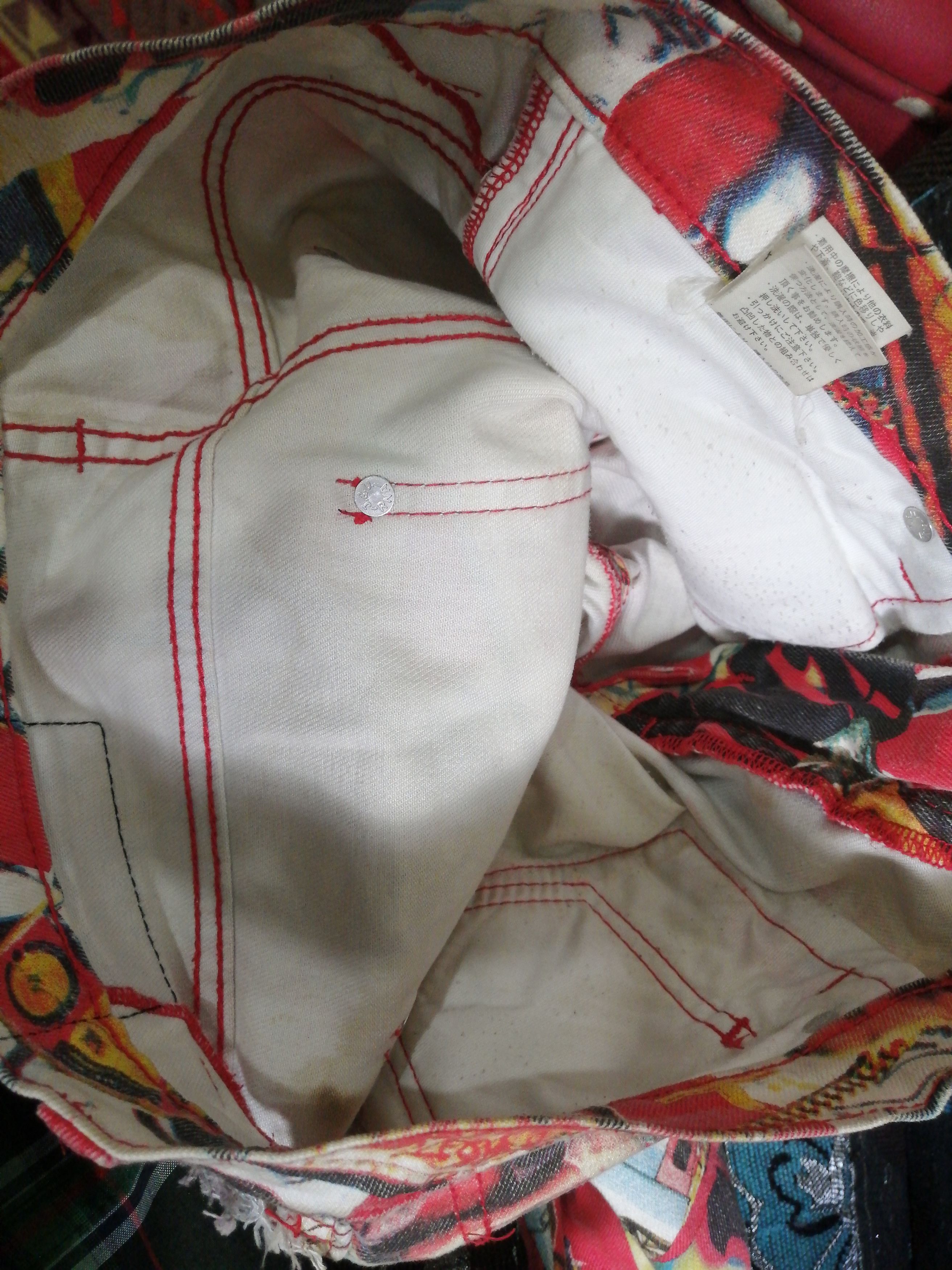 Other Rare RNA GRAFFITI ART JEANS Size US 31 - 20 Thumbnail