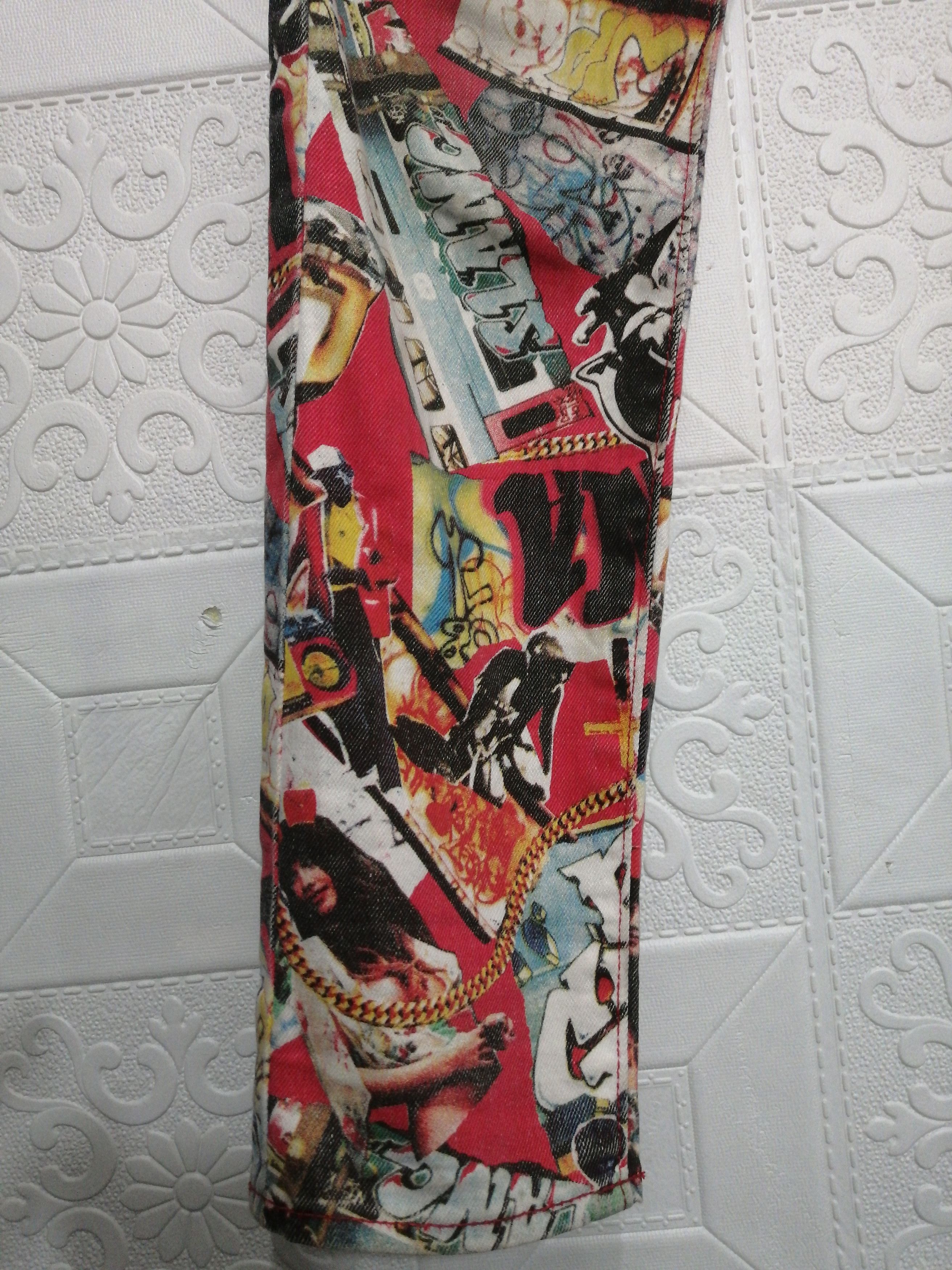 Other Rare RNA GRAFFITI ART JEANS Size US 31 - 4 Thumbnail