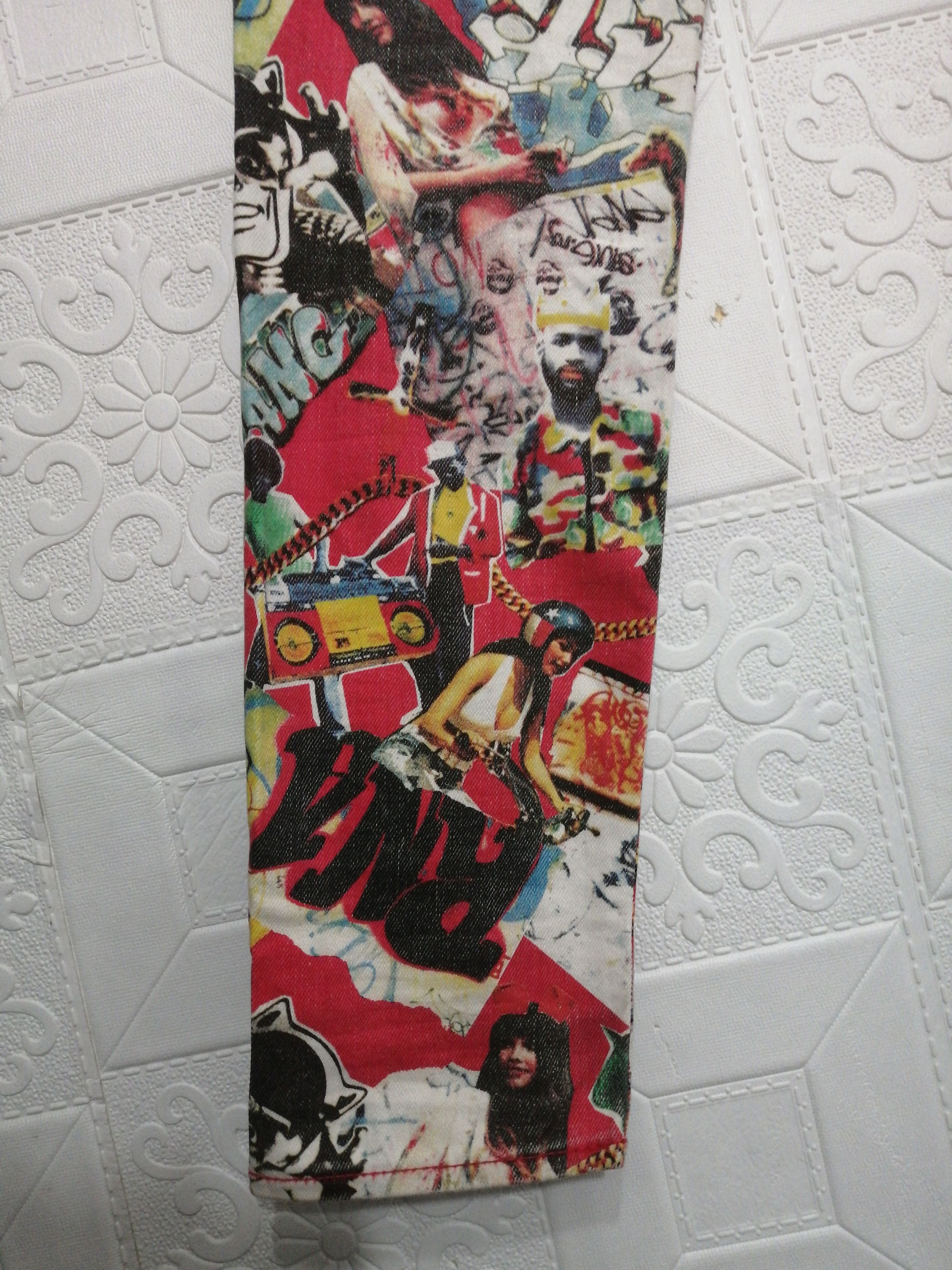 Other Rare RNA GRAFFITI ART JEANS Size US 31 - 15 Thumbnail