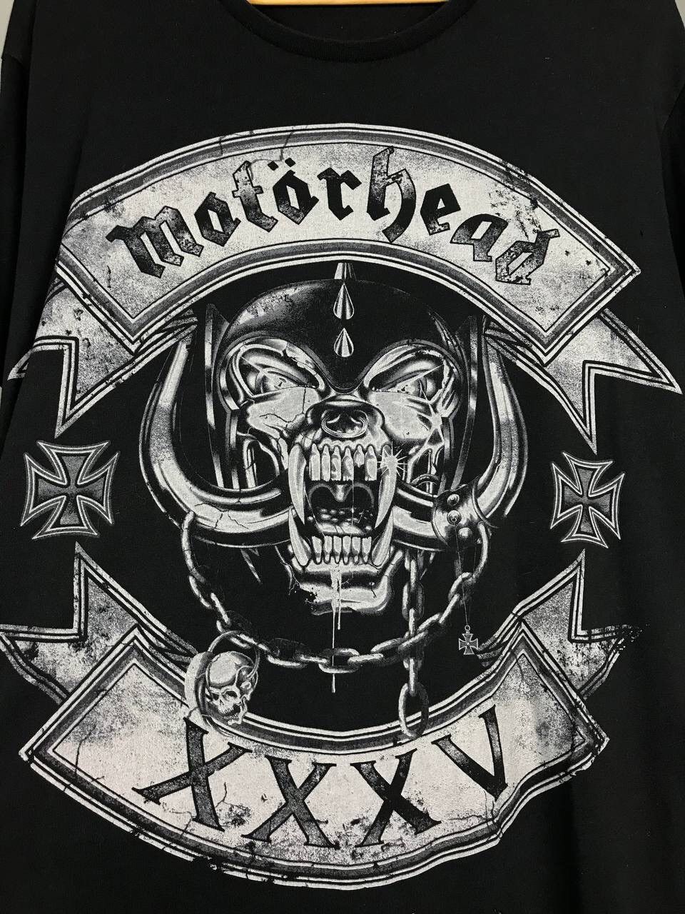 Band Tees Motörhead vintage rock band overprinted tee Size US XL / EU 56 / 4 - 3 Thumbnail