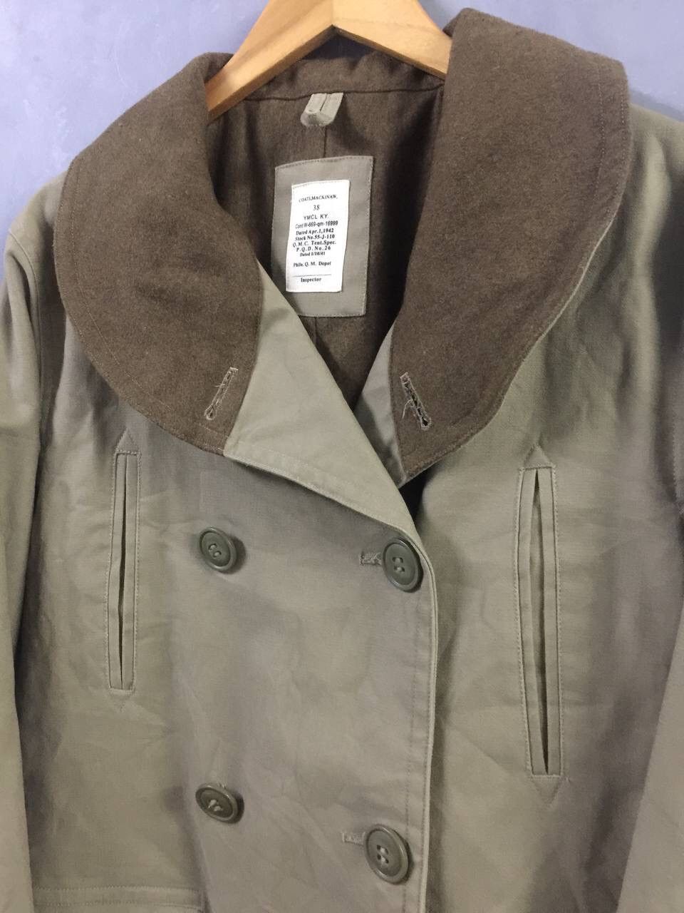 The Real McCoy's Coats Mackinaw By YMCL KY Size US M / EU 48-50 / 2 - 4 Thumbnail