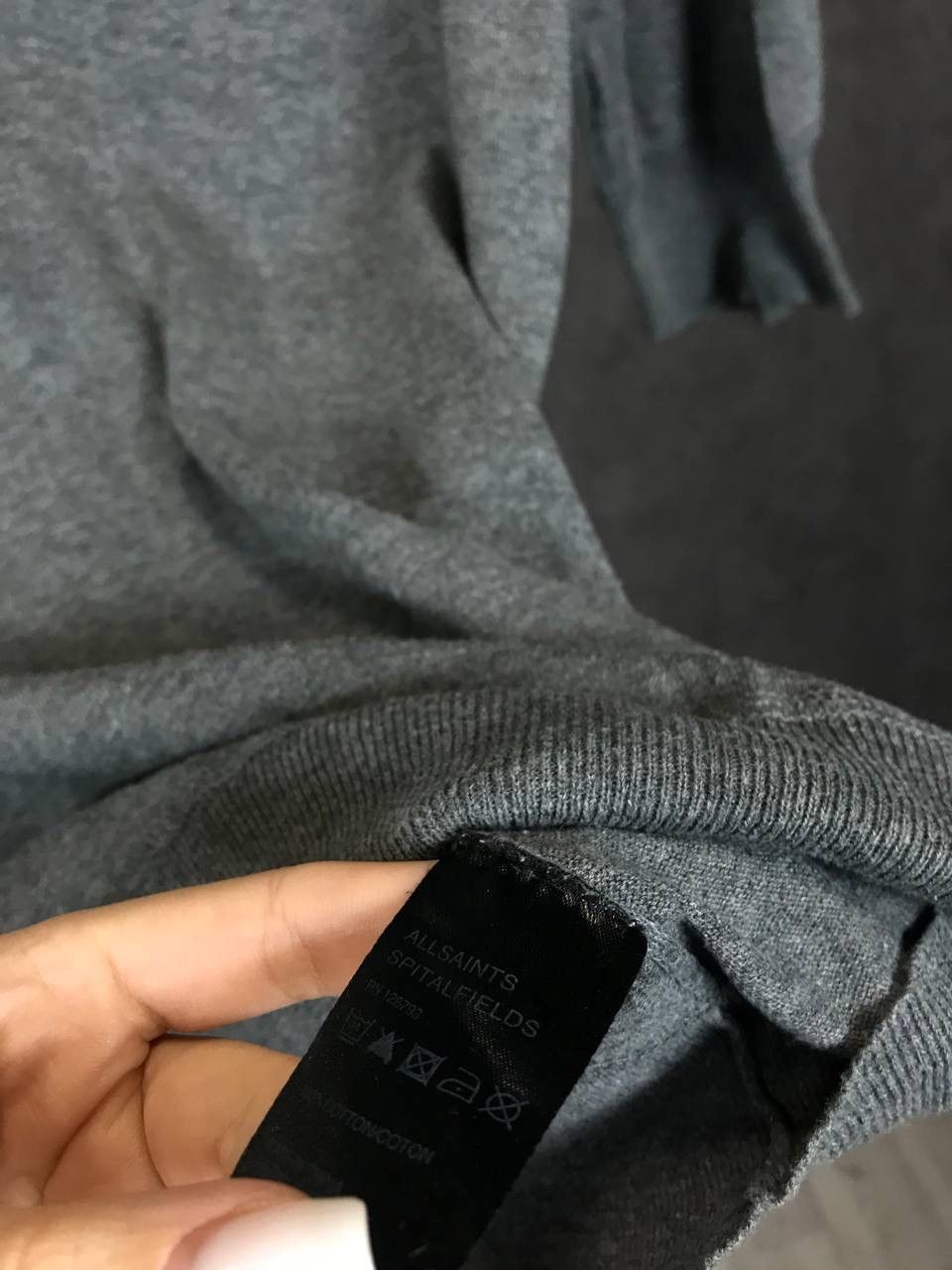 Allsaints Allsaints luxury streetwear vintage 3/4 longsleeve Size US M / EU 48-50 / 2 - 4 Thumbnail