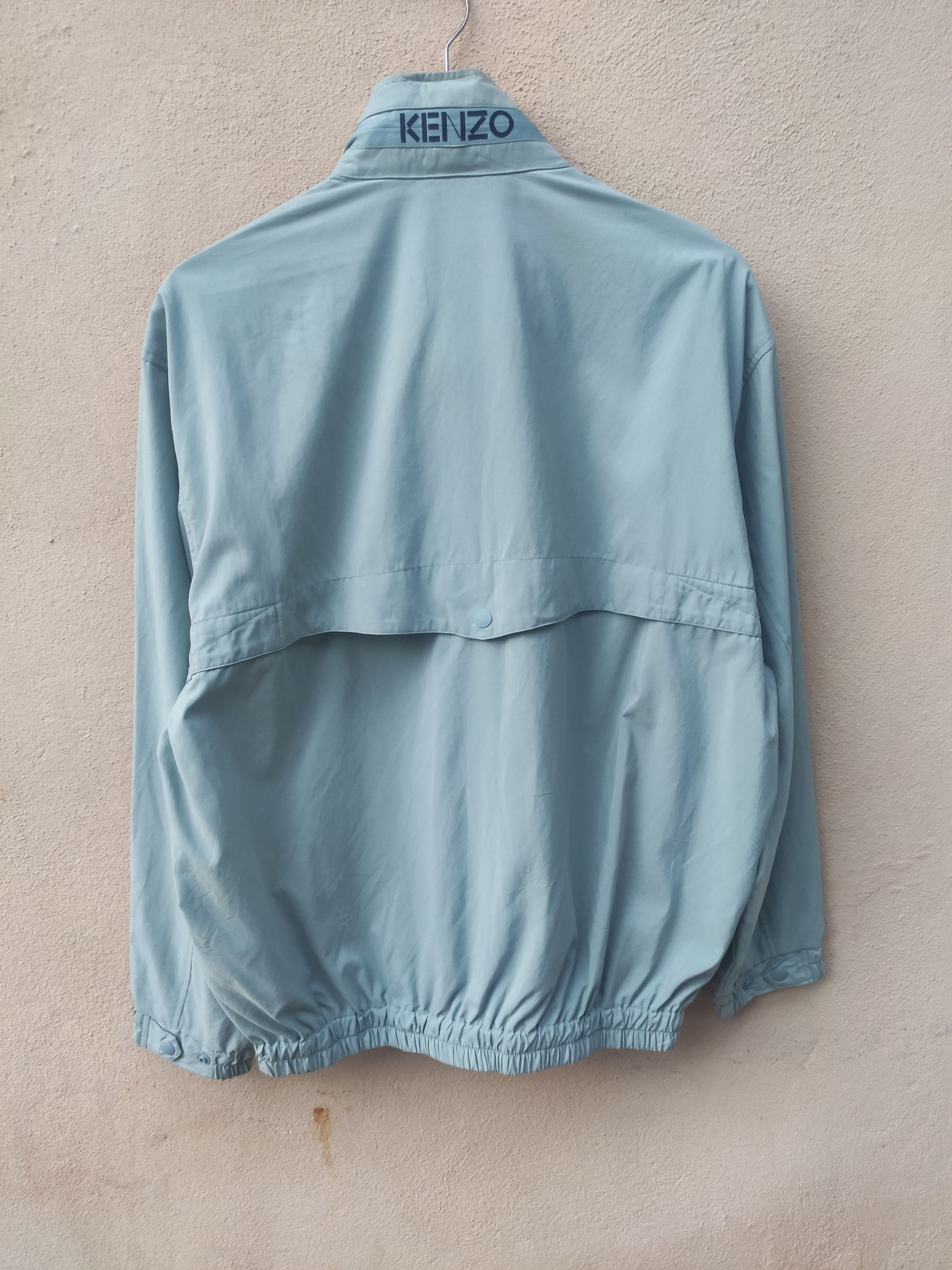 Kenzo Kenzo Golf jacket turquoise Size US L / EU 52-54 / 3 - 3 Thumbnail